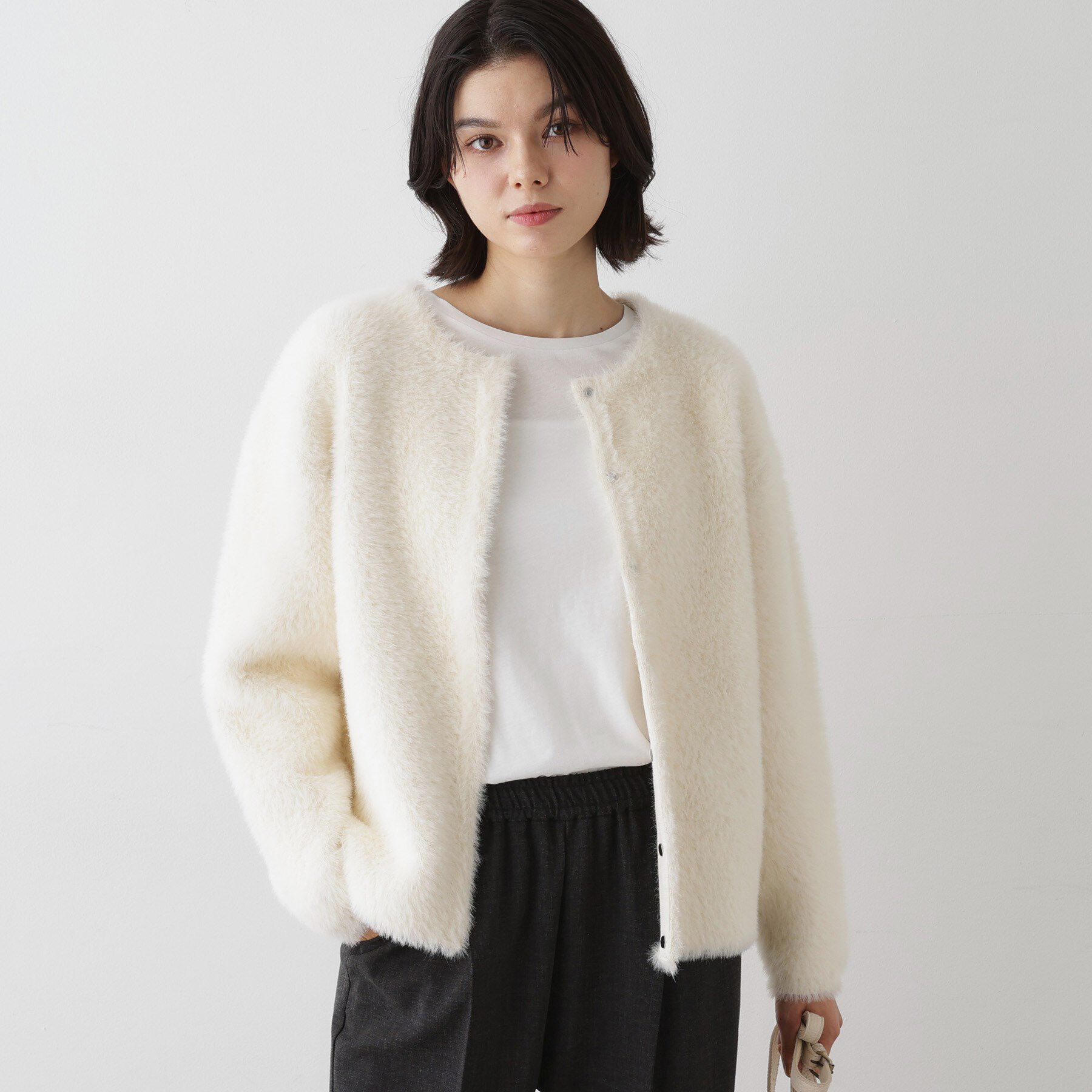 Dessin「【洗える】シャギーカーディガン」|カーディガン|