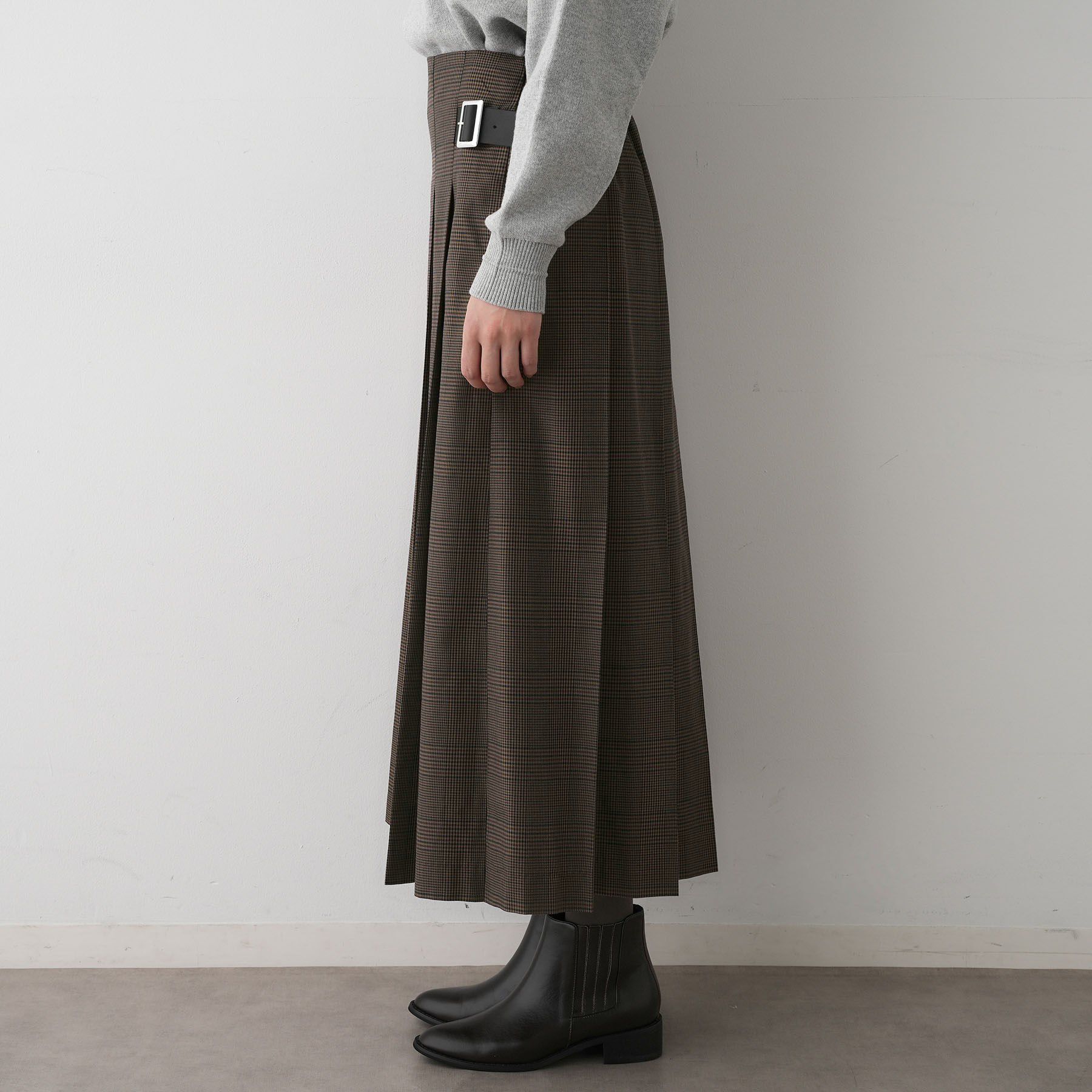 Dessin「【洗える】ワイドプリーツスカート」|スカート|