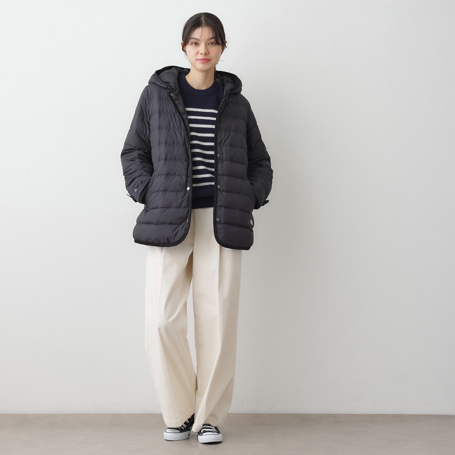 Dessin「【撥水・2WAY】ミュラーダウンコートミドル丈」|ダウン|