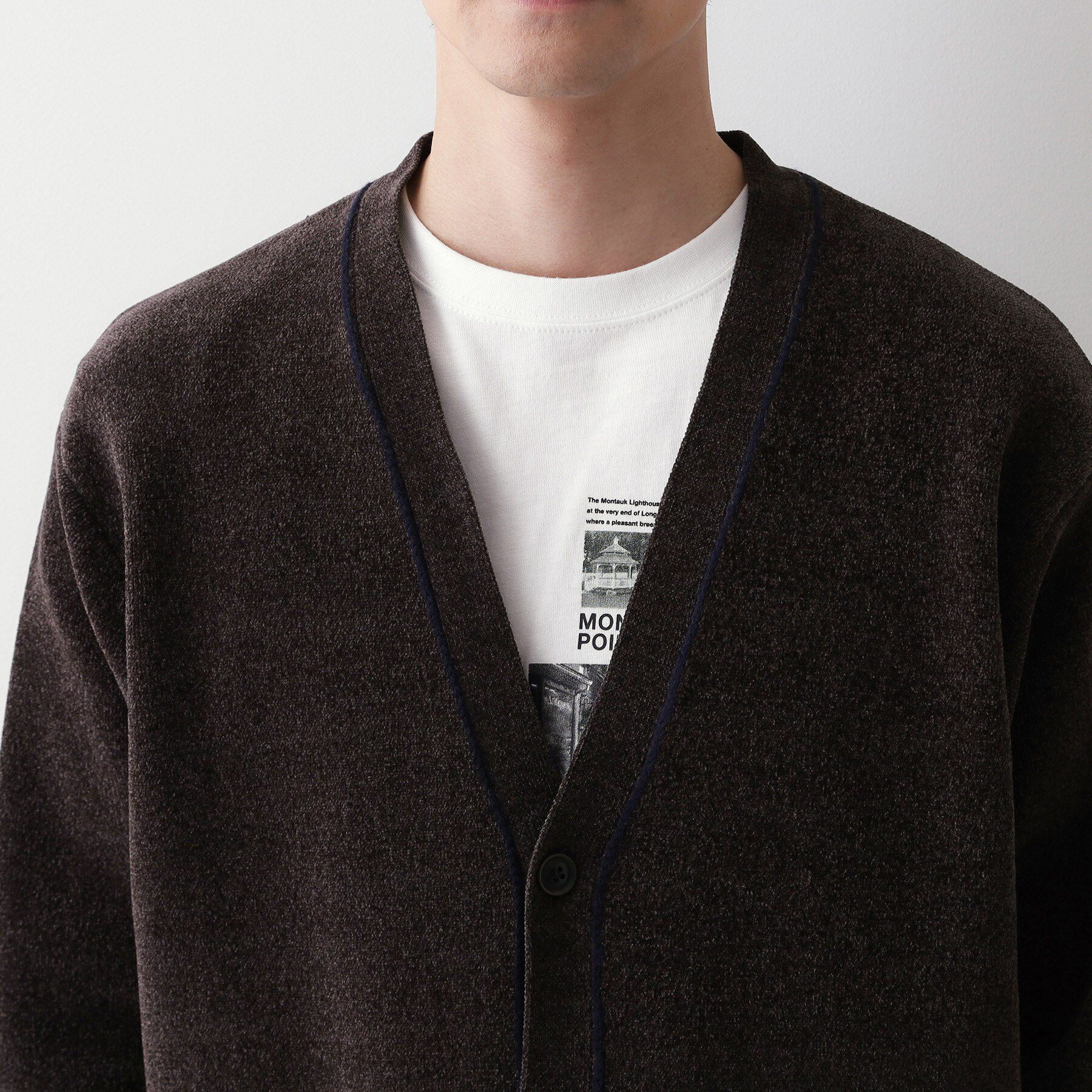 Dessin「【洗える】モールカーディガン」|カーディガン|