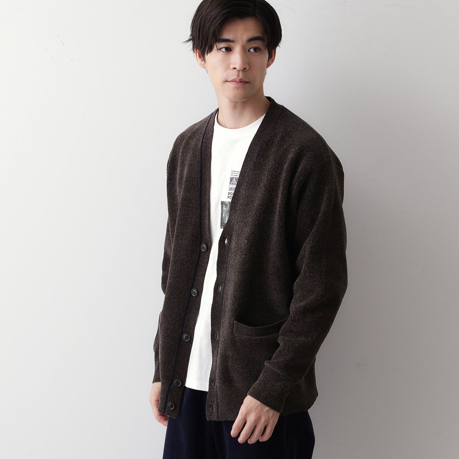 Dessin「【洗える】モールカーディガン」|カーディガン|