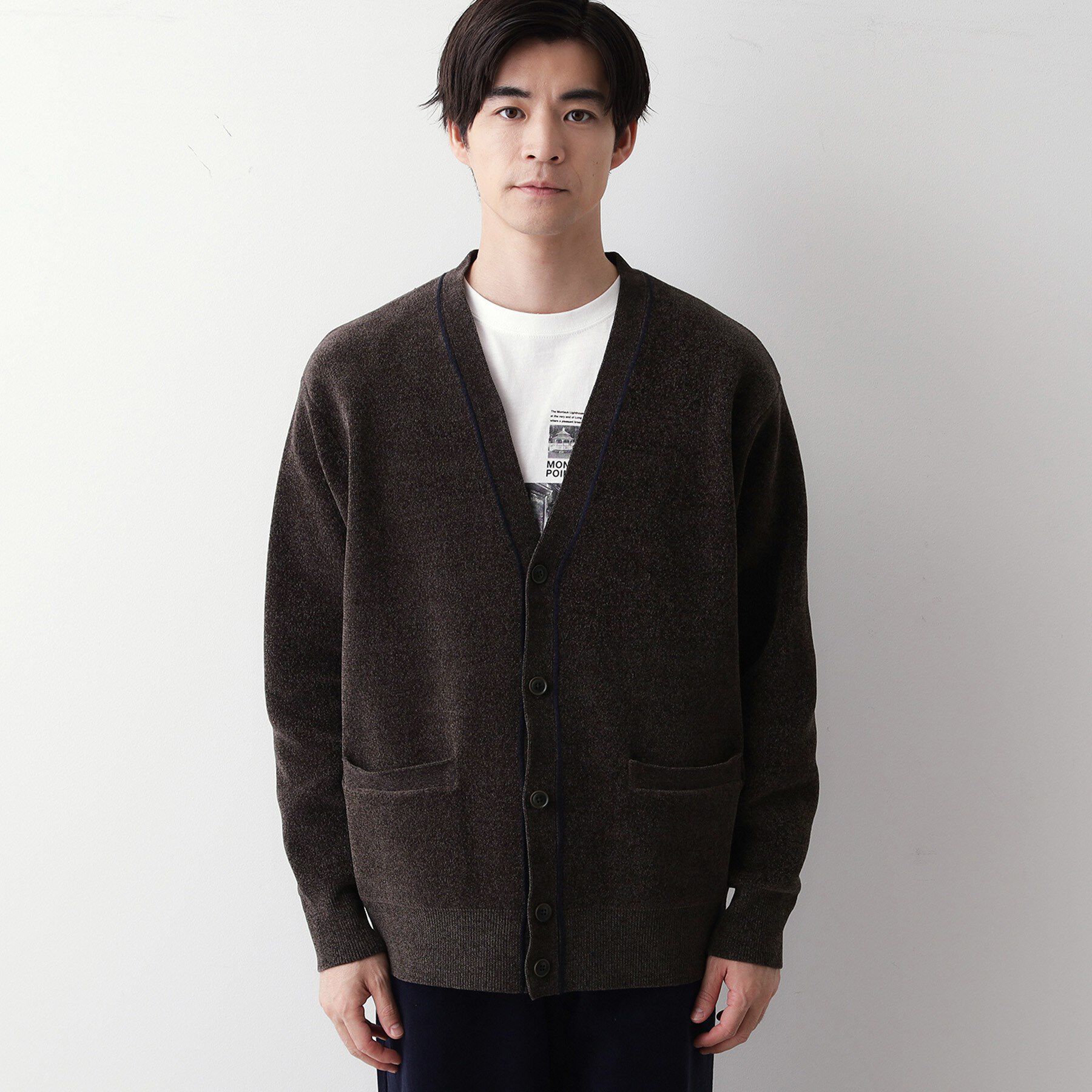 Dessin「【洗える】モールカーディガン」|カーディガン|