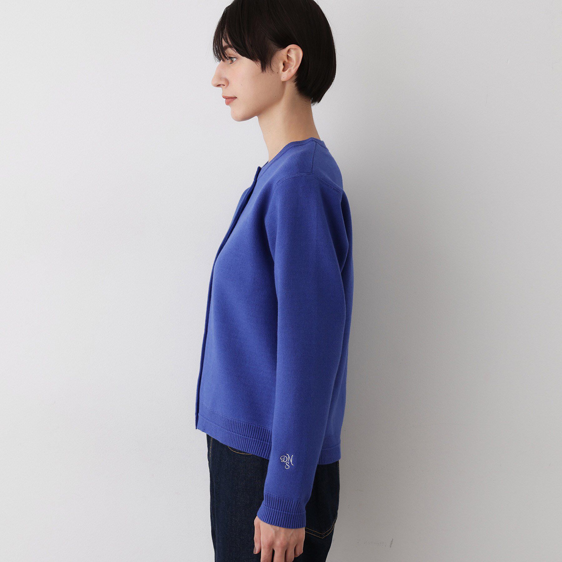 Dessin「【洗える】クルーネックカーディガン」|ニット・セーター|