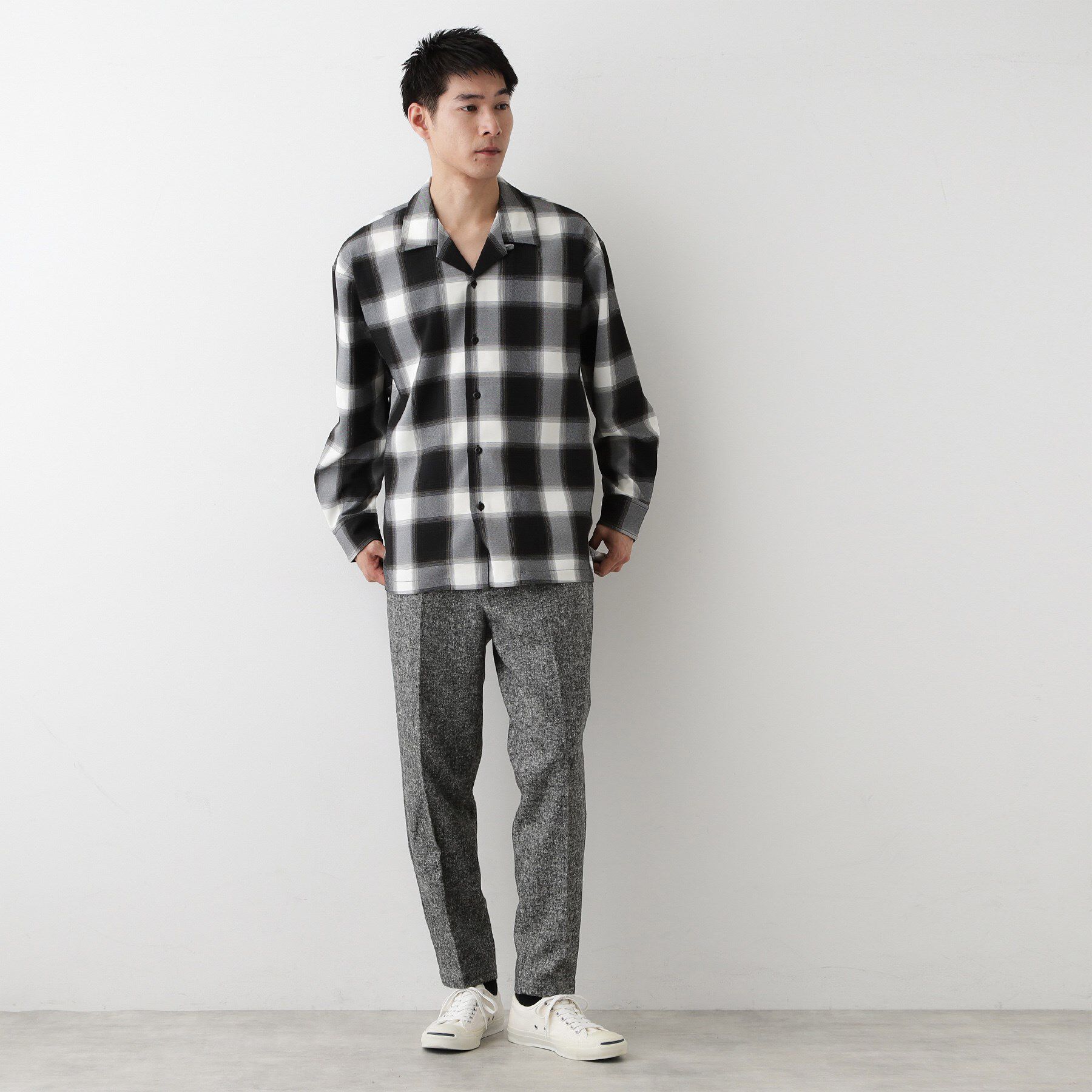 Dessin「【ウエストゴム/洗える】ツイードパンツ」|その他|