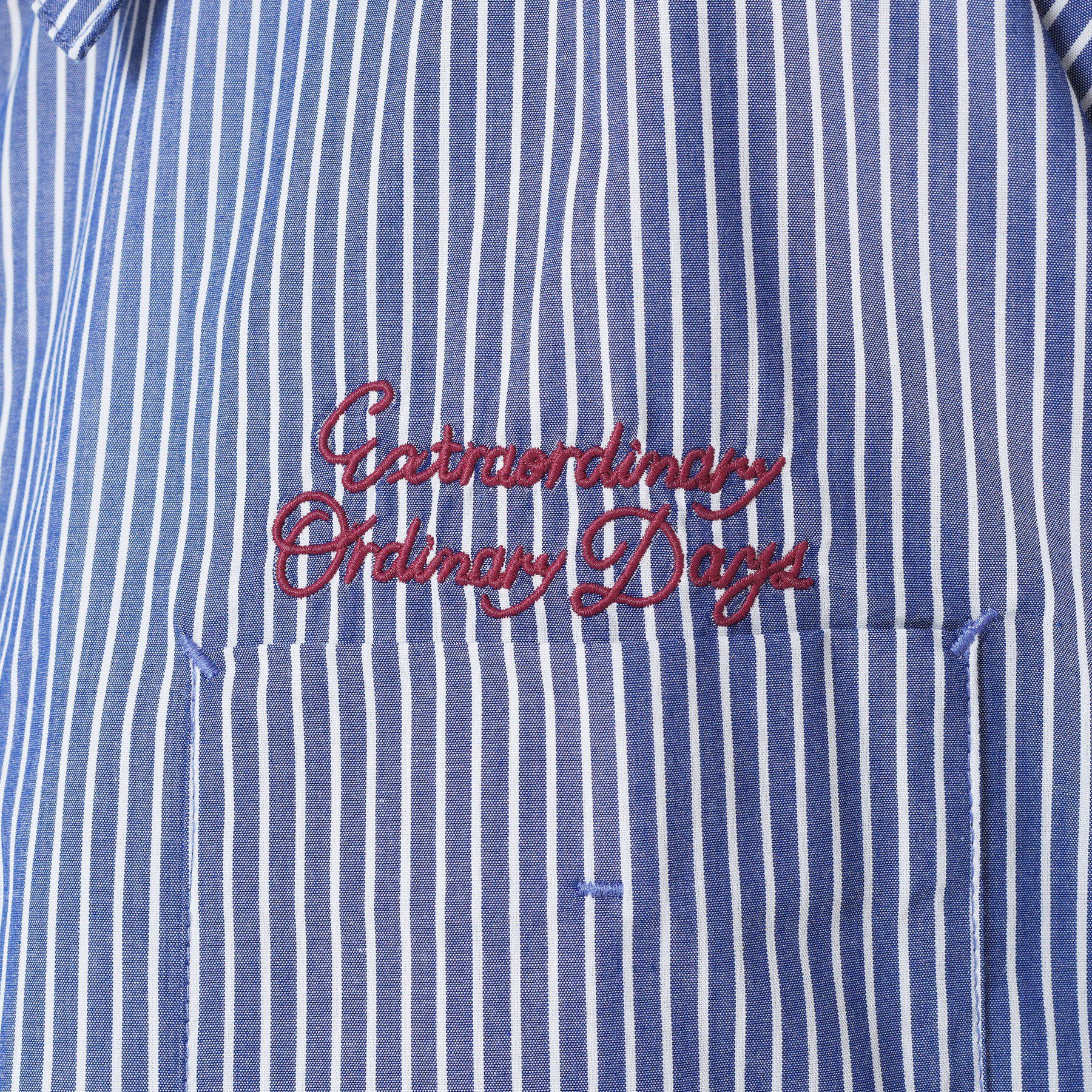 Dessin「【洗える】刺繍ロゴ入りオーバーシャツ」|シャツ・ブラウス|