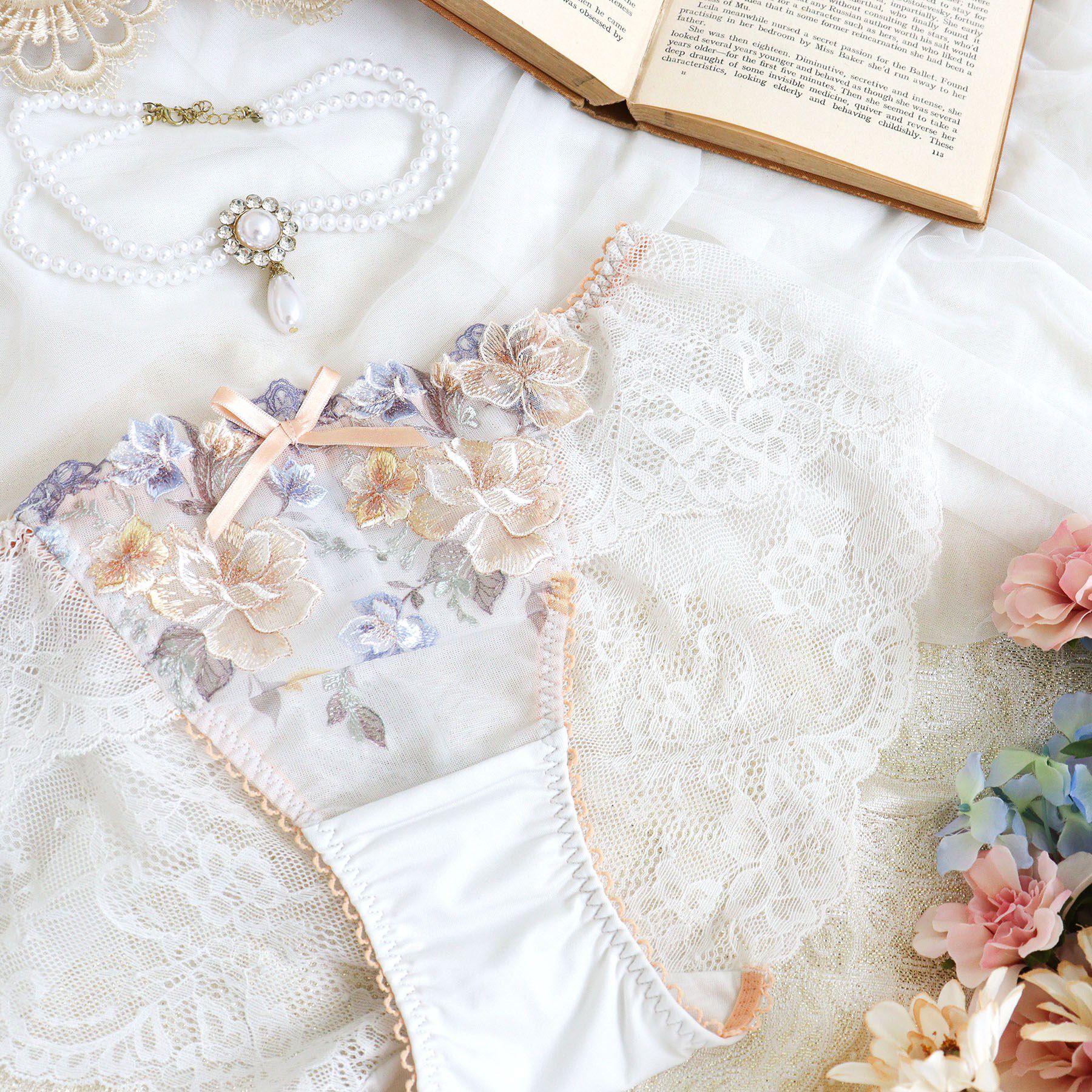 Risa Magli「ジェシー レースショーツ」|インナー|