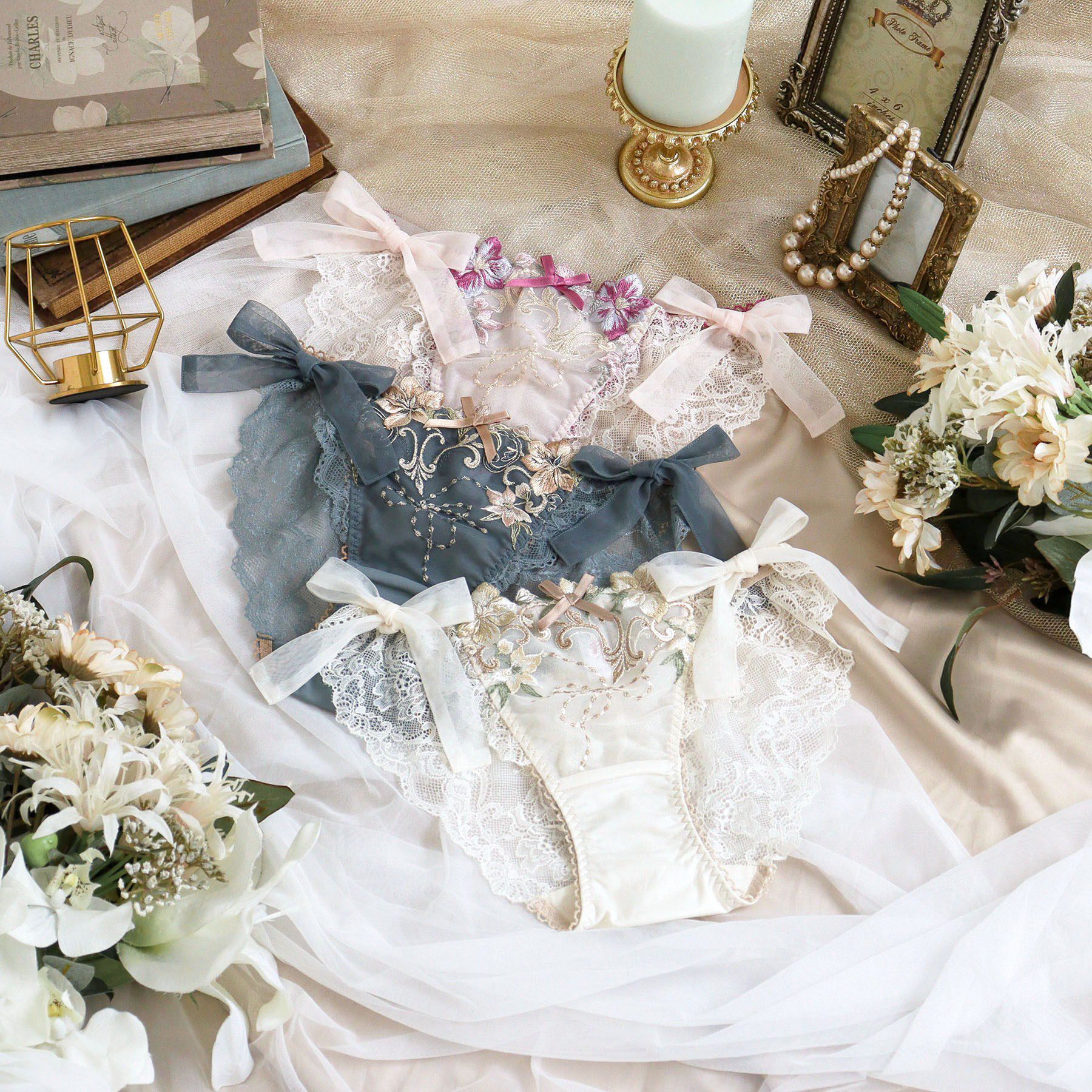 Risa Magli「ヴァネッサ リボンショーツ」|インナー|