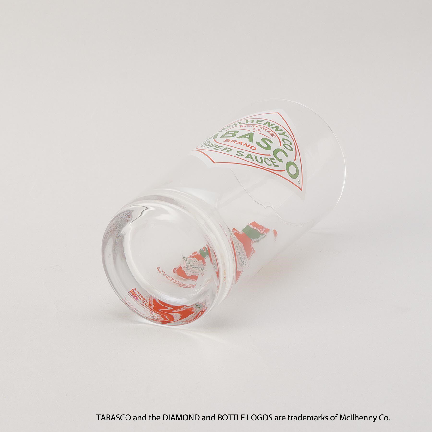 212 KITCHEN STORE「ガラスタンブラー ロゴ ＜TABASCO(R) タバスコ＞」|グラス・マグカップ|