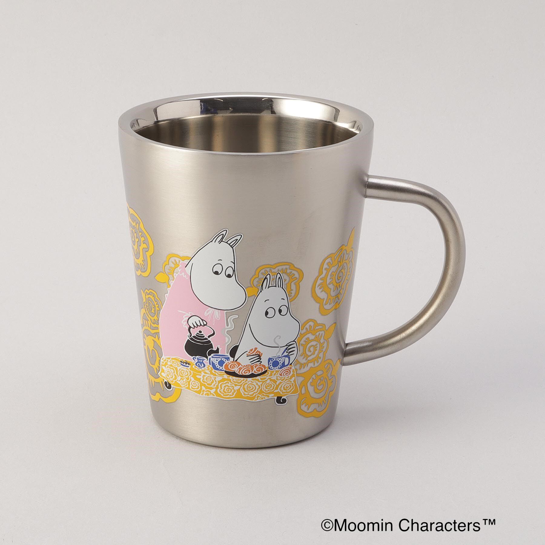 212 KITCHEN STORE「二重マグ　イエロー ＜MOOMIN ムーミン＞」|グラス・マグカップ|