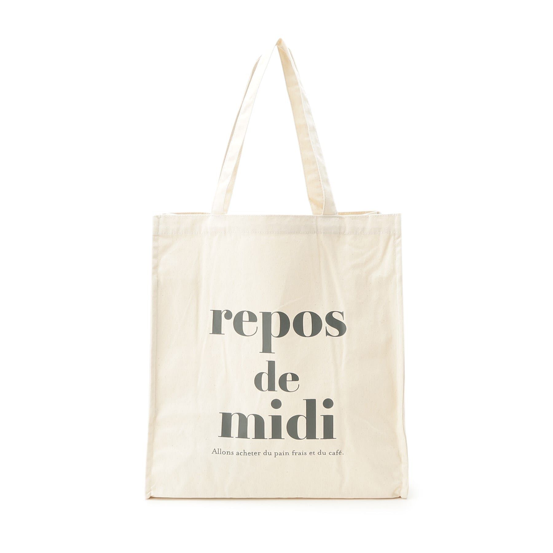 Ober Tashe「ロゴ帆布トート」|トートバッグ|アイボリー(004)