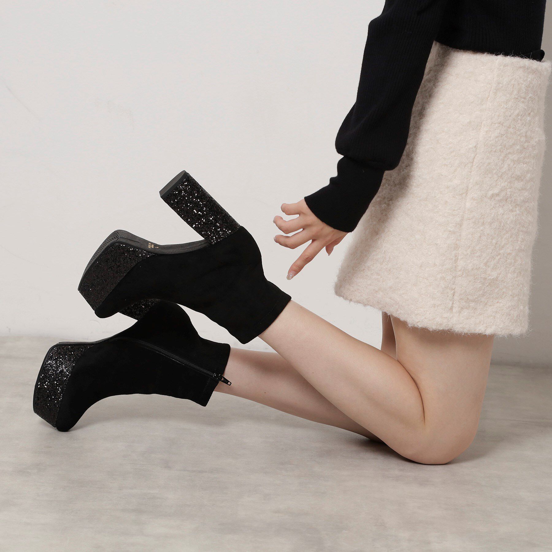 ESPERANZA「ラク盛りショートブーツ」|ショートブーツ|