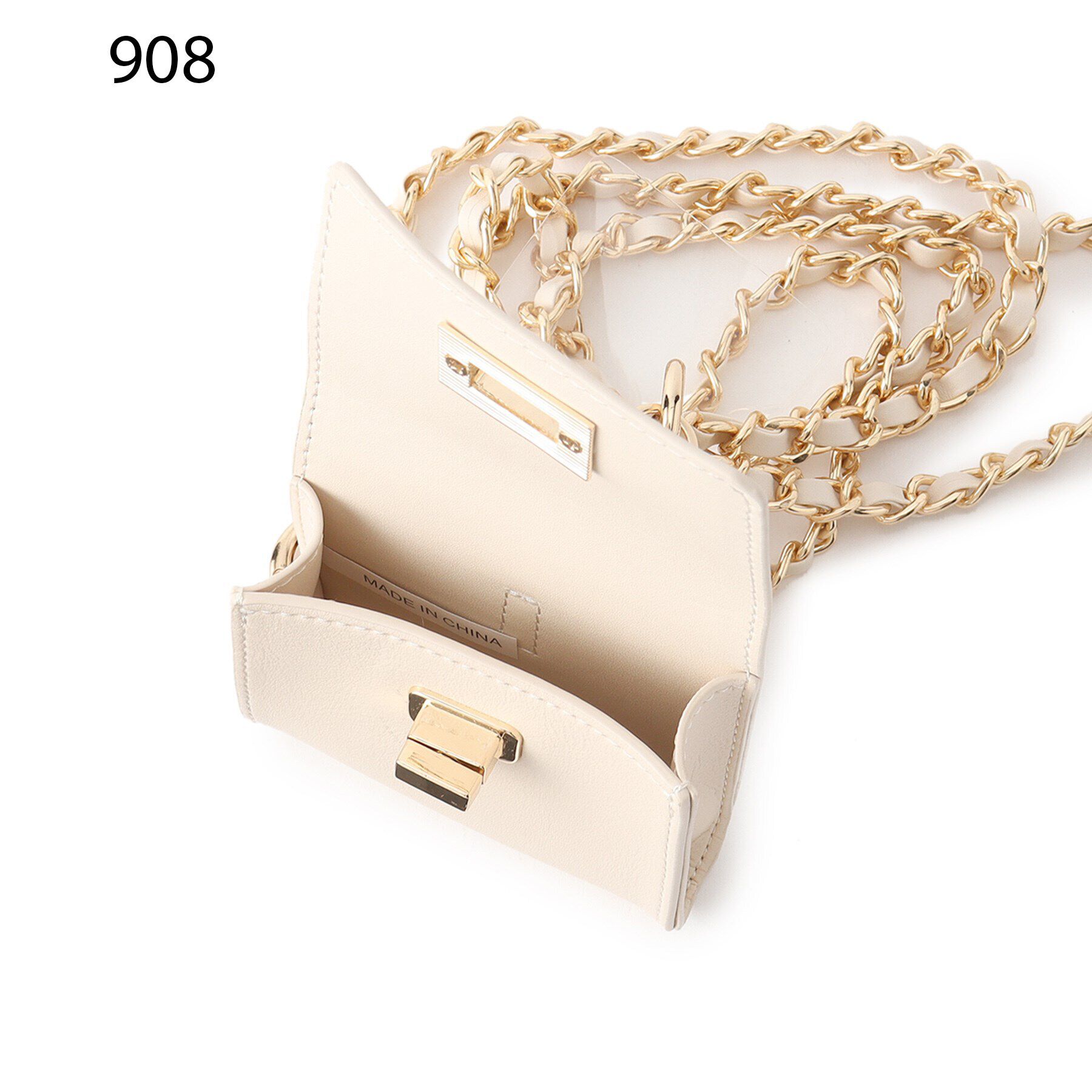 Grandedge「ポーチ付きチェーンスマホショルダー」|ストラップ|