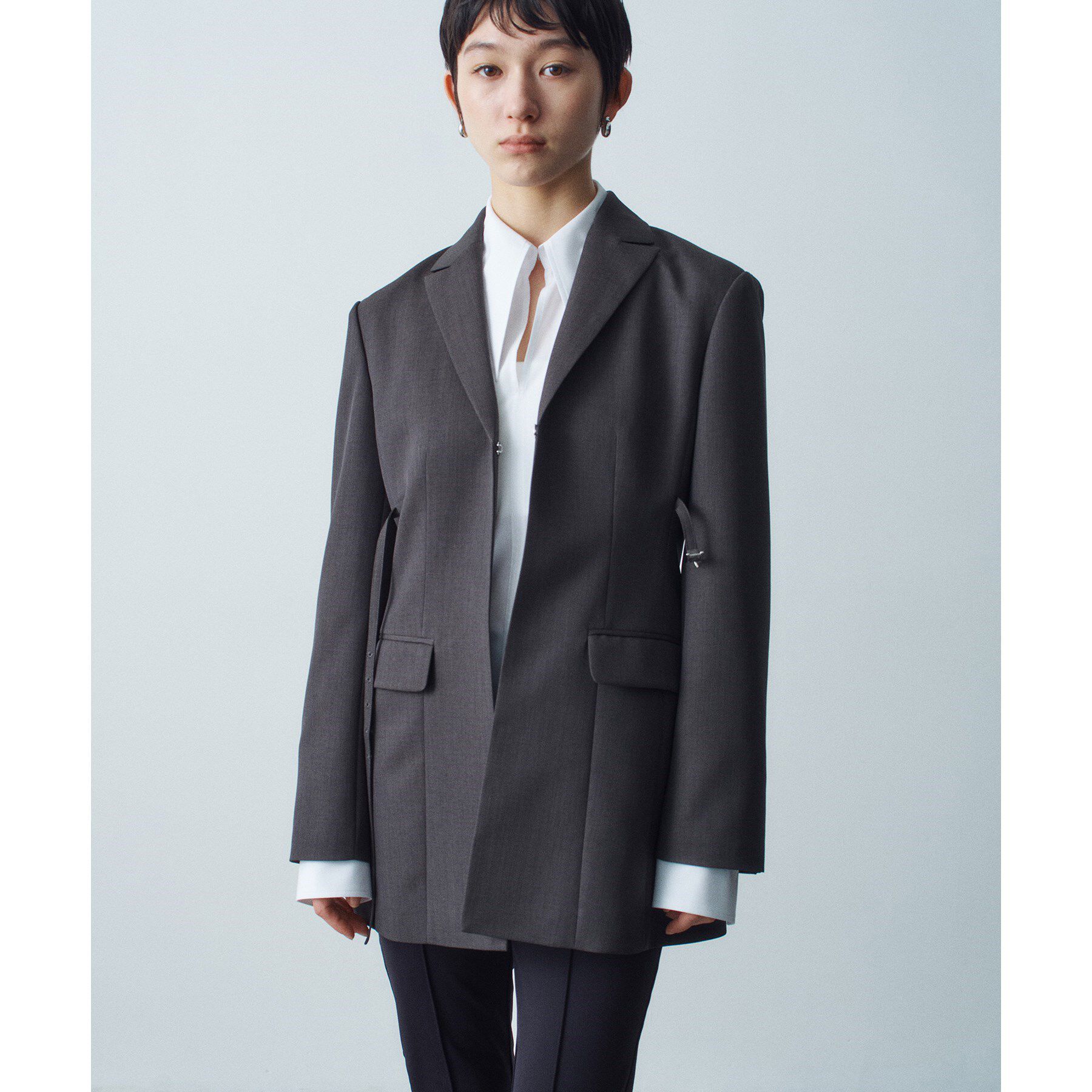 CODE A「belted chic jacket」|テーラードジャケット|