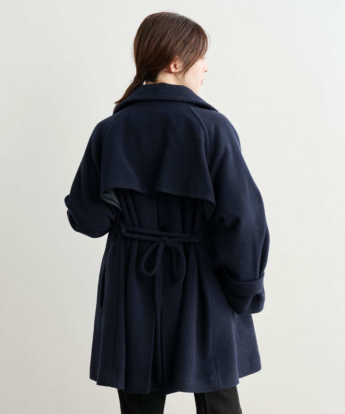 COCO DEAL「スタンドカラーミドル丈トレンチコート」|トレンチコート|