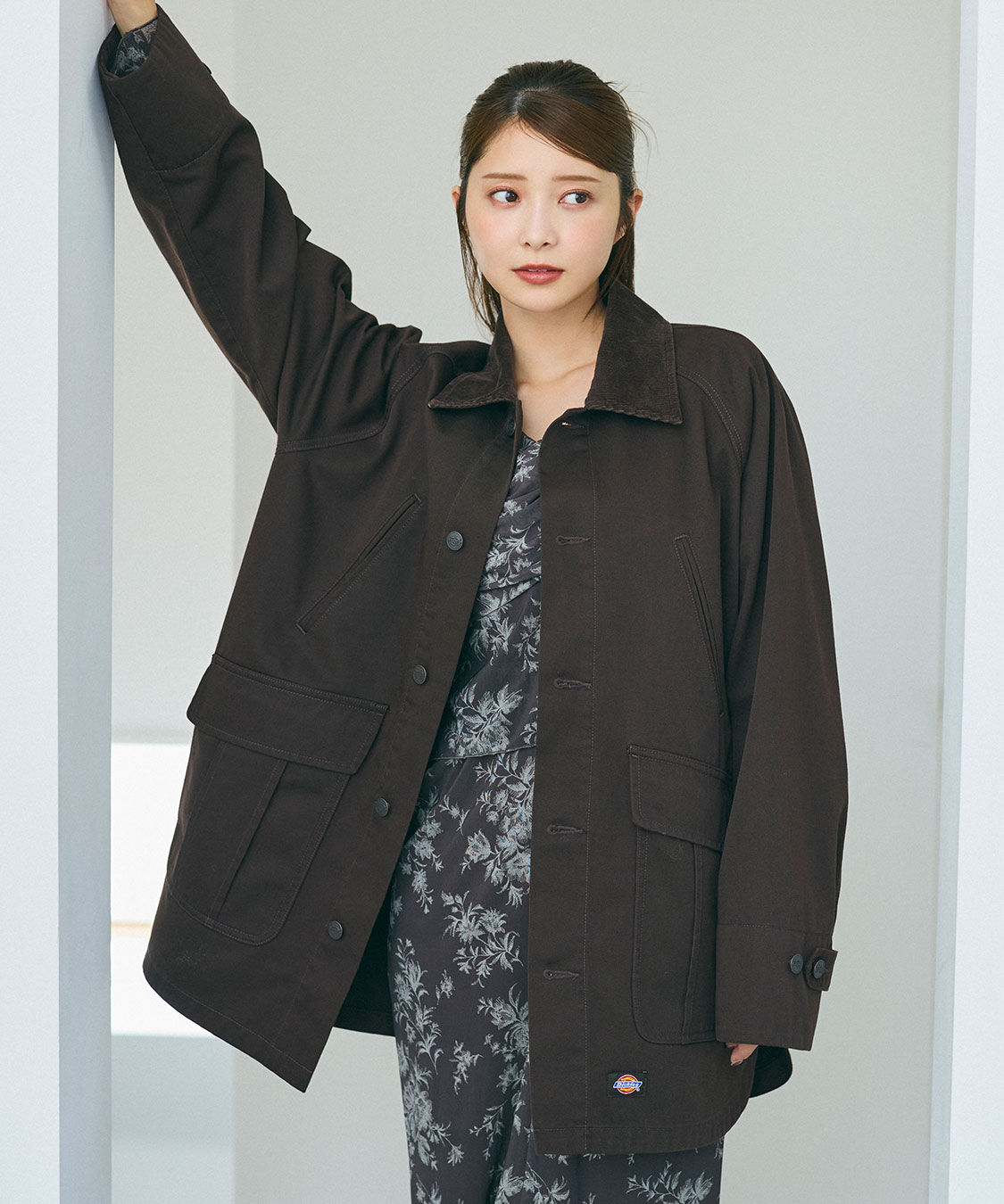 COCO DEAL「《COCO DEAL/Dickies(R)》カバーオールブルゾン」|ブルゾン・スタジャン|