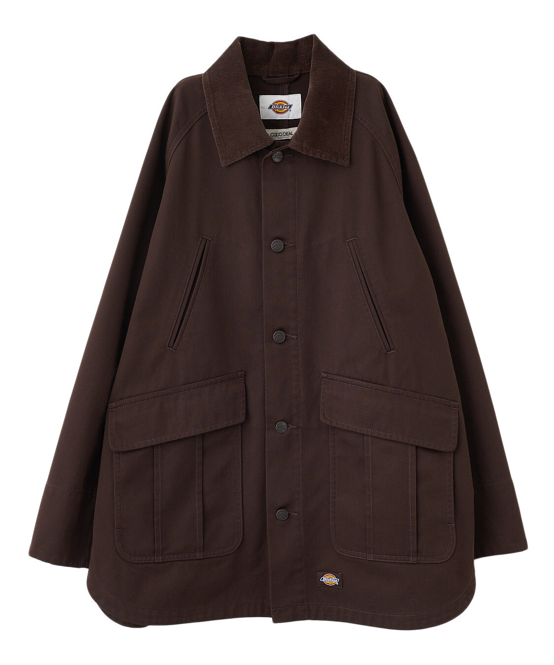 COCO DEAL「《COCO DEAL/Dickies(R)》カバーオールブルゾン」|ブルゾン・スタジャン|