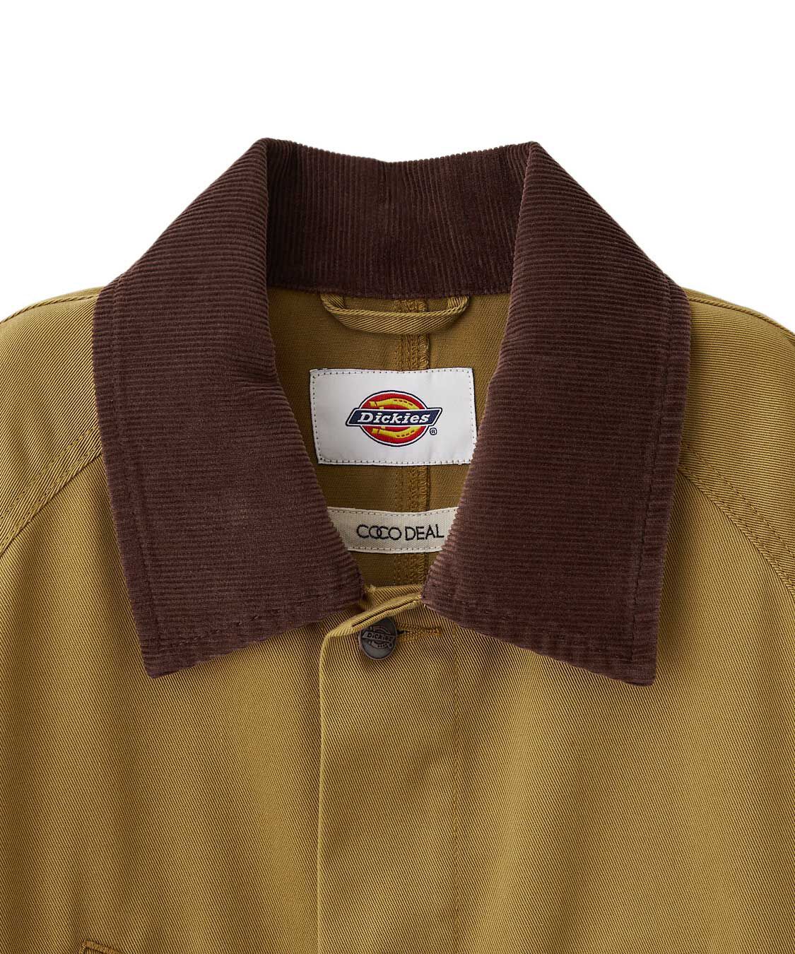 COCO DEAL「《COCO DEAL/Dickies(R)》カバーオールブルゾン」|ブルゾン・スタジャン|