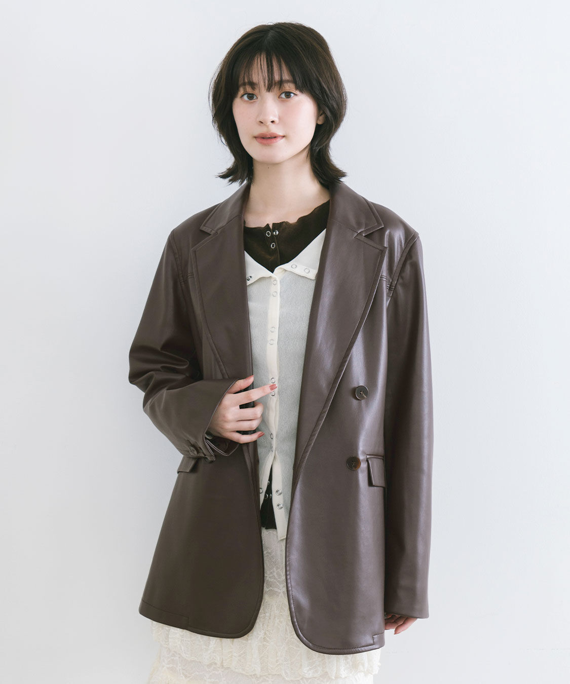 COCO DEAL「フロッキーチュールトップス」|Tシャツ・カットソー|