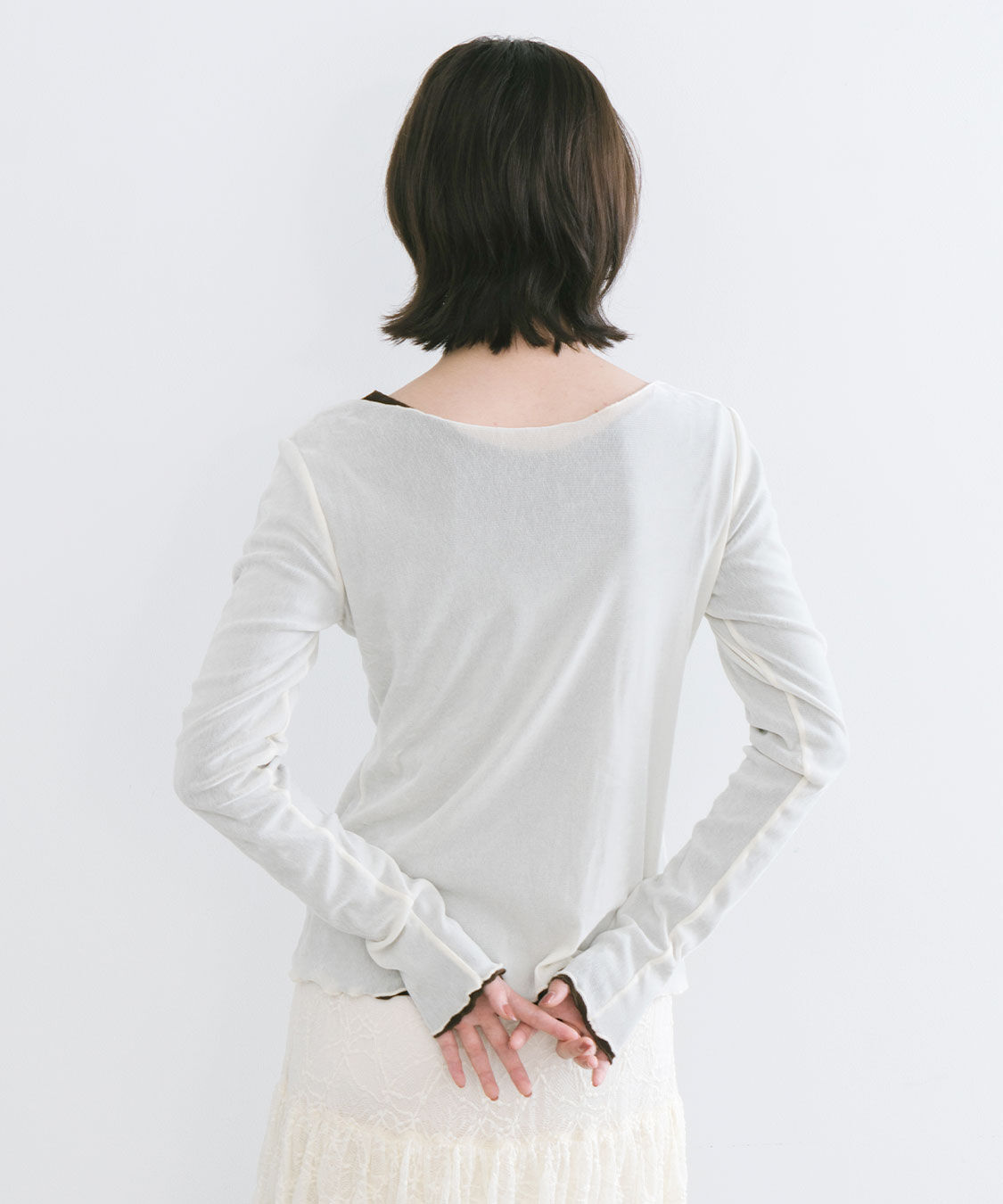 COCO DEAL「フロッキーチュールトップス」|Tシャツ・カットソー|