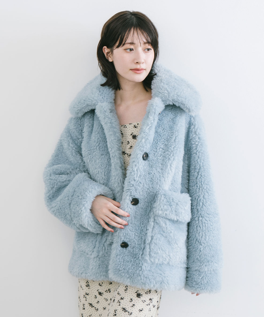 COCO DEAL「ファーボアブルゾン」|ブルゾン・スタジャン|