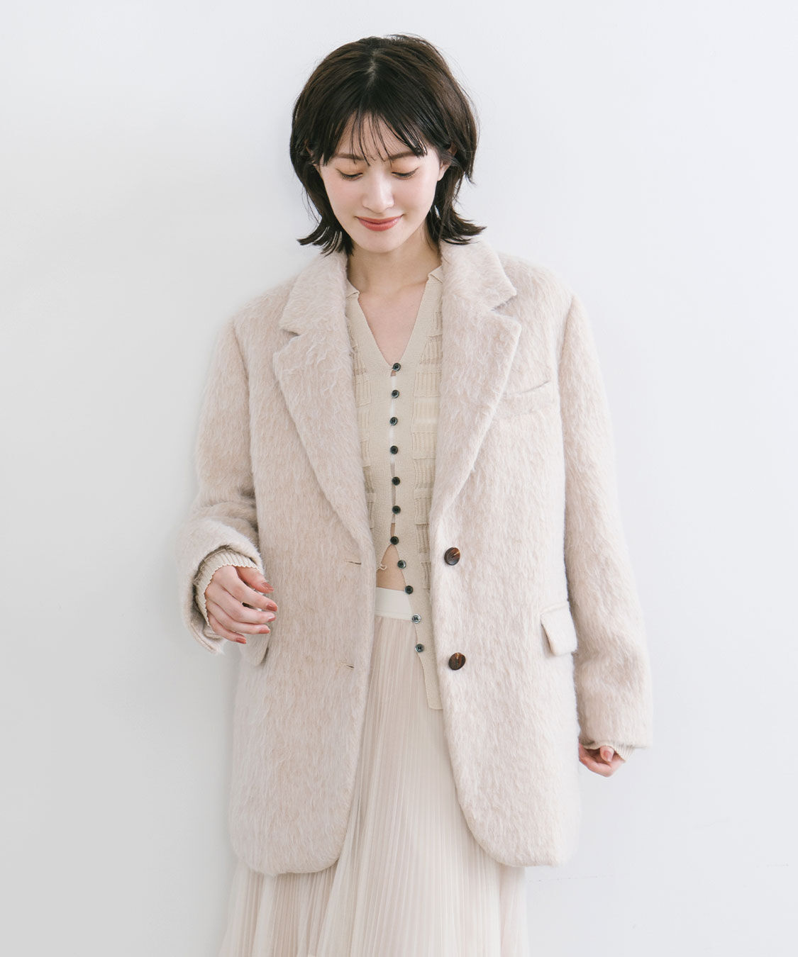 COCO DEAL「ウールシャギージャコット」|その他|