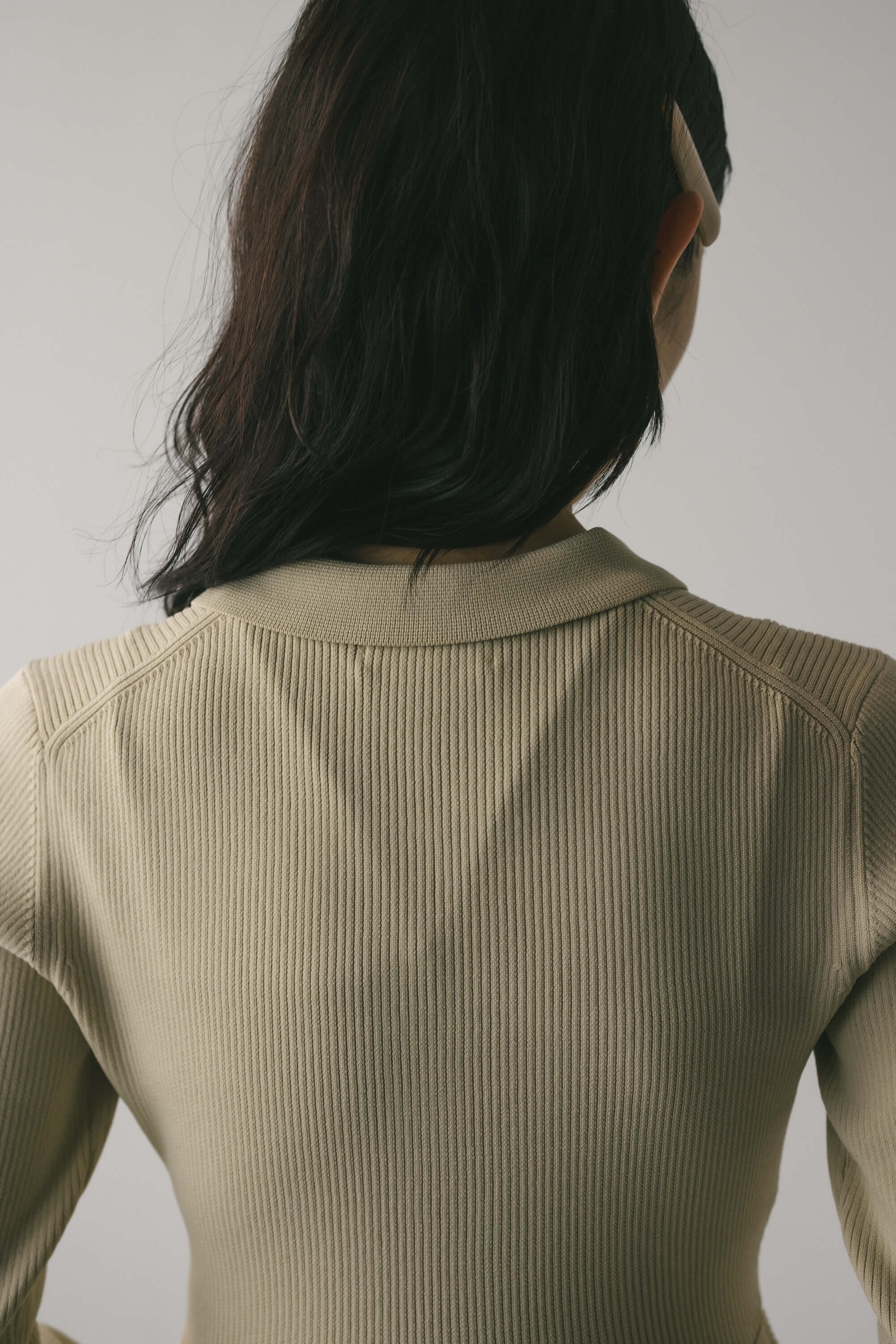 STYLEMIXER「フォルムポロニットワンピース」|ワンピース|