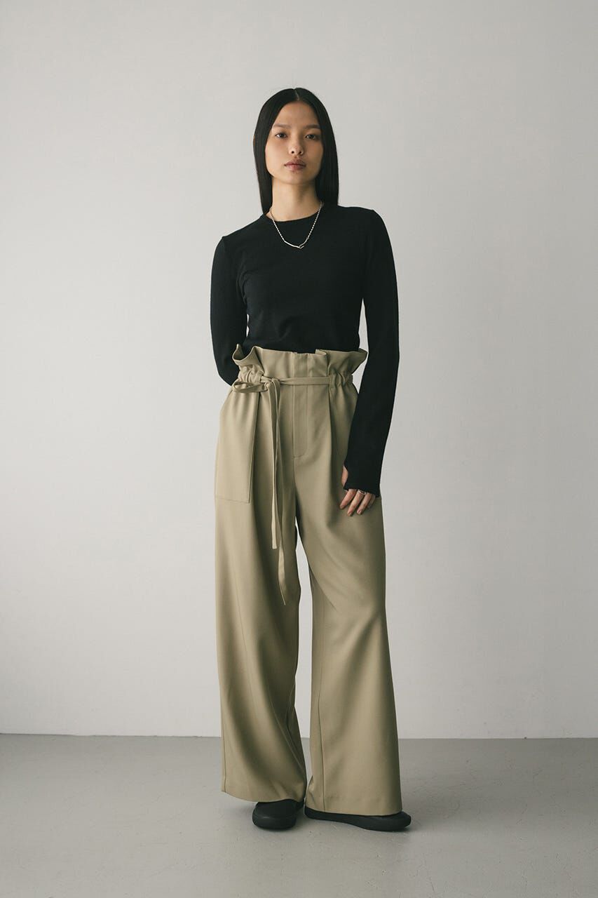 STYLEMIXER「フィンガーホールクルーネックニット」|ニット・セーター|