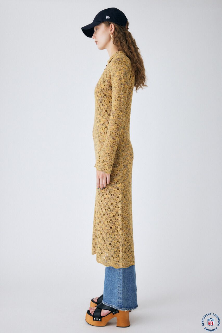 MOUSSY「OPEN WORK POLO ドレス」|ワンピース|