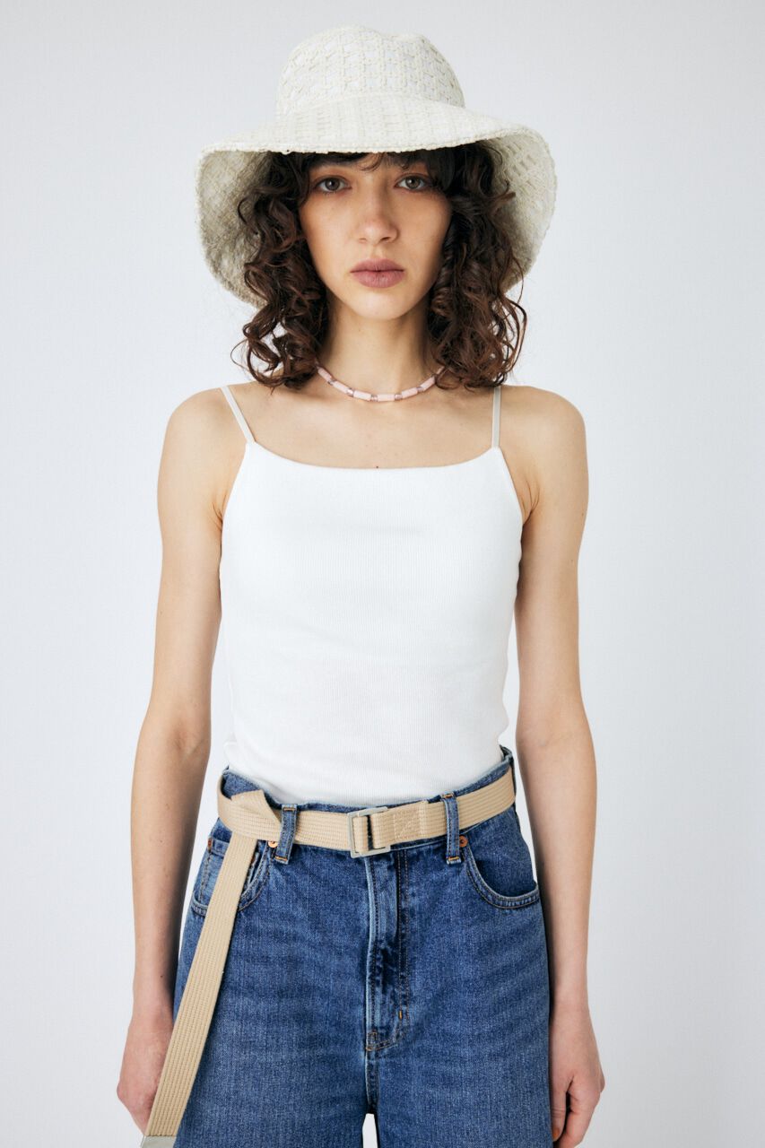 MOUSSY「HORIZON キャミソール」|キャミソール|WHT