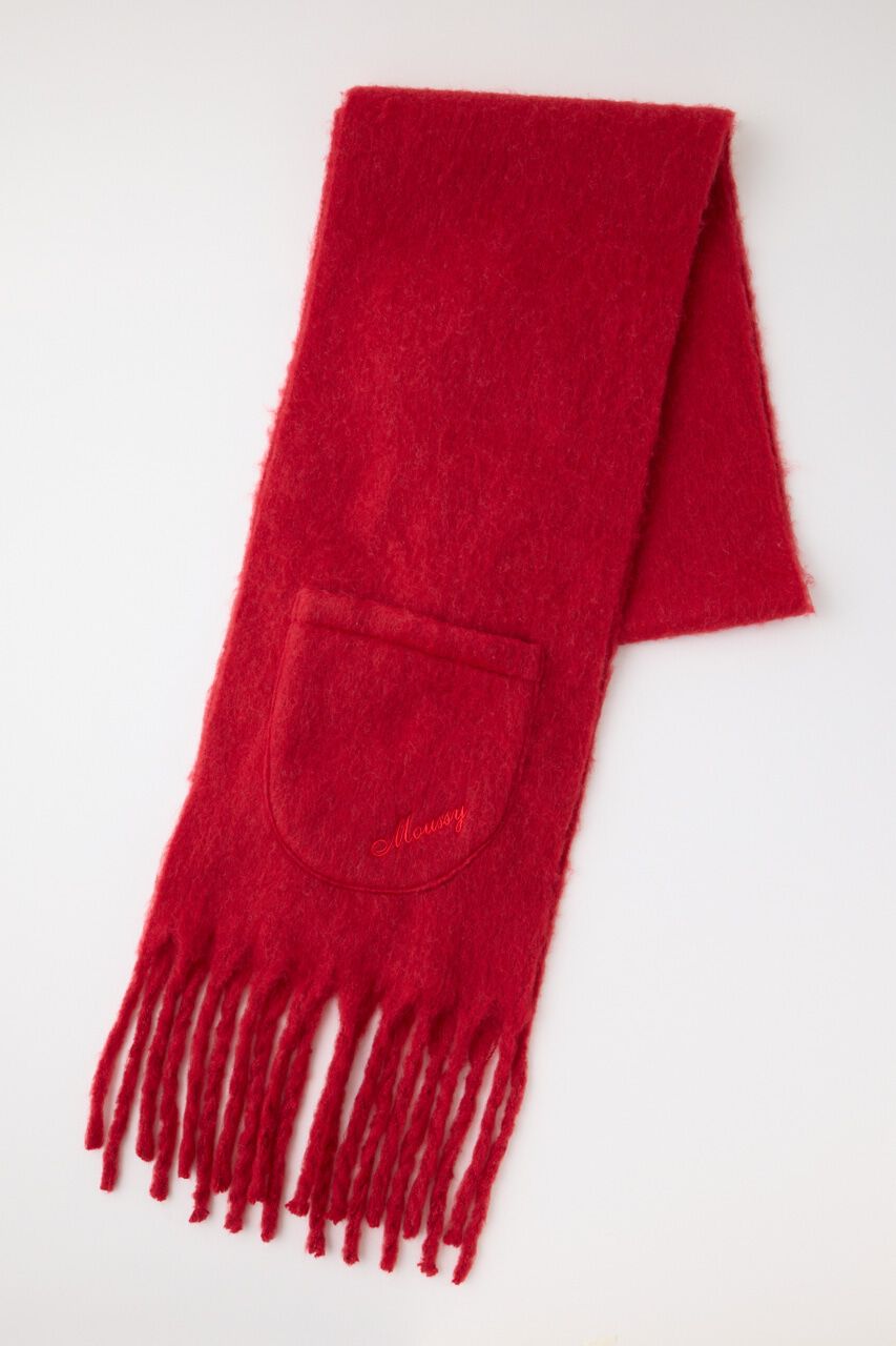 MOUSSY「POCKET KNIT WIDE スカーフ」|その他|
