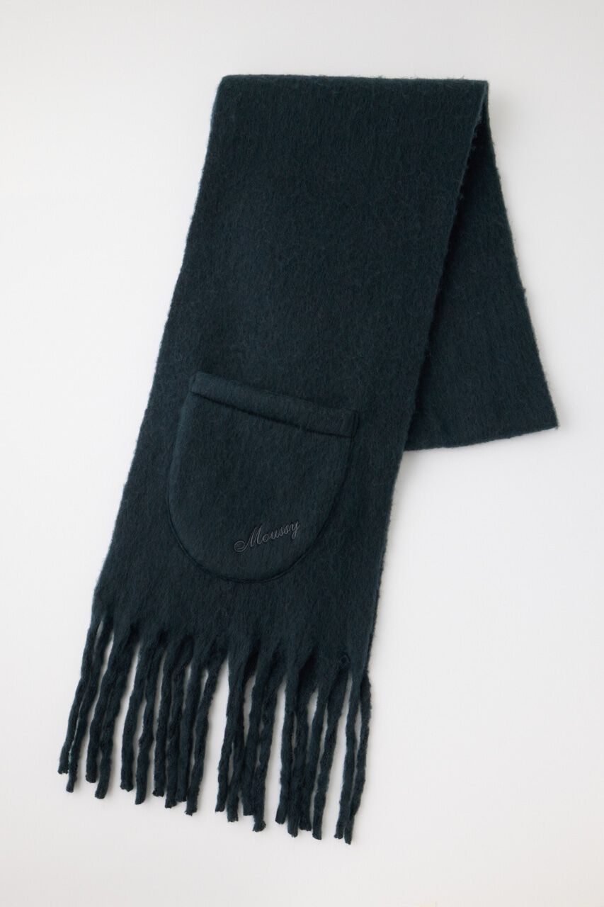 MOUSSY「POCKET KNIT WIDE スカーフ」|その他|
