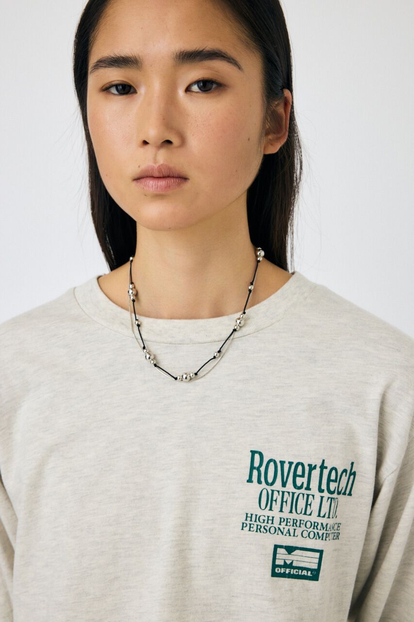 MOUSSY「CORD & CHAIN ネックレス」|ネックレス|