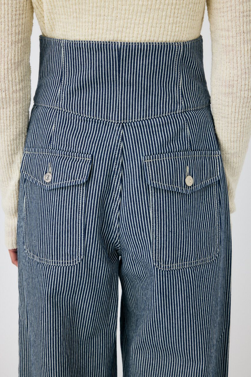 MOUSSY「CORSET DESIGN バギー デニム」|デニム|