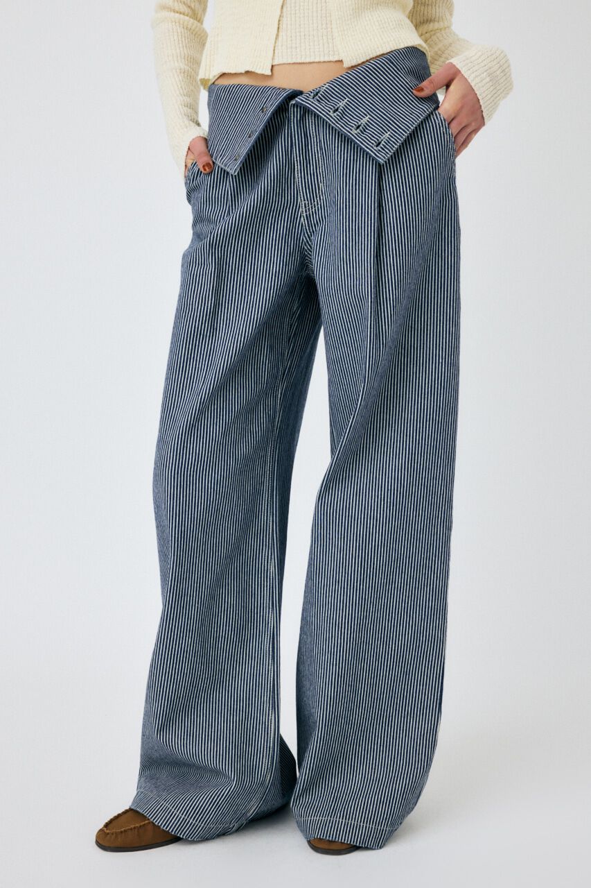 MOUSSY「CORSET DESIGN バギー デニム」|デニム|