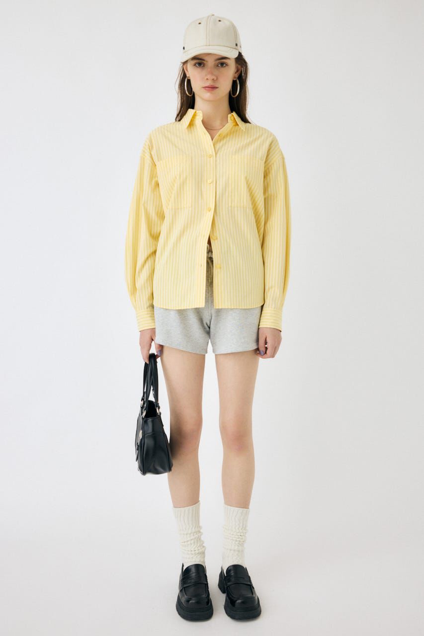 MOUSSY「STRIPE COLOR シャツ」|シャツ・ブラウス|