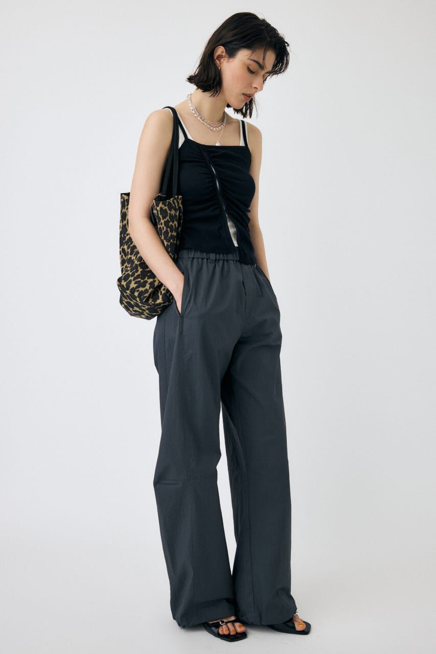 MOUSSY「DOUBLE LAYERED SHEER タンク」|タンクトップ|