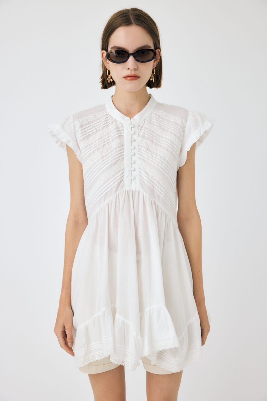MOUSSY「LACY FRILL チュニック」|チュニック|