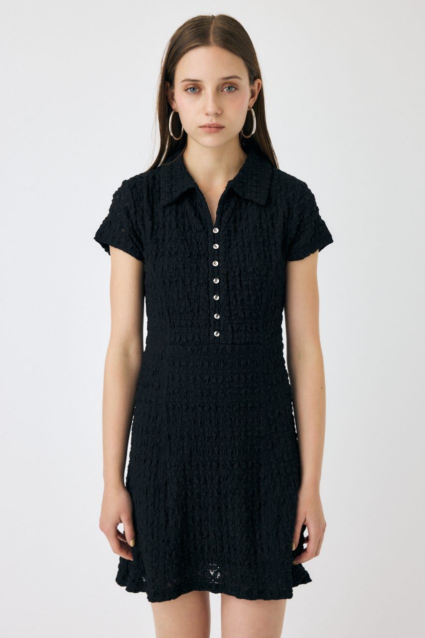 MOUSSY「MERMAID LACE MINI ドレス」|ワンピース|