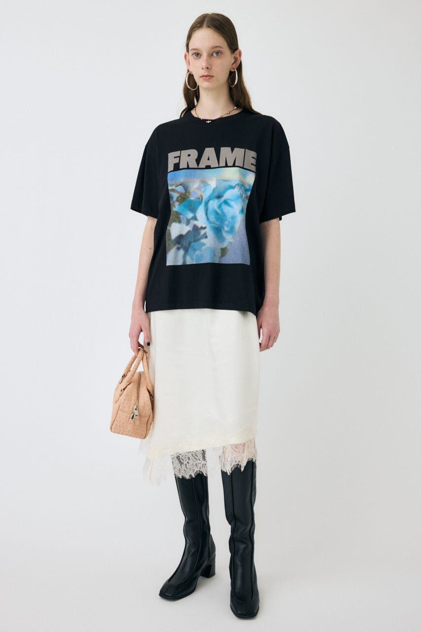 MOUSSY「LACE TRIM SLIP スカート」|スカート|