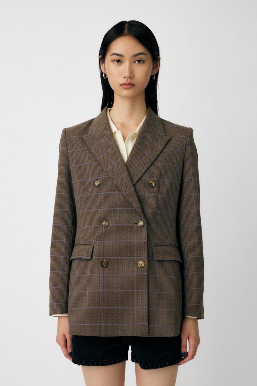 MOUSSY「PLAID FIT ジャケット」|その他|