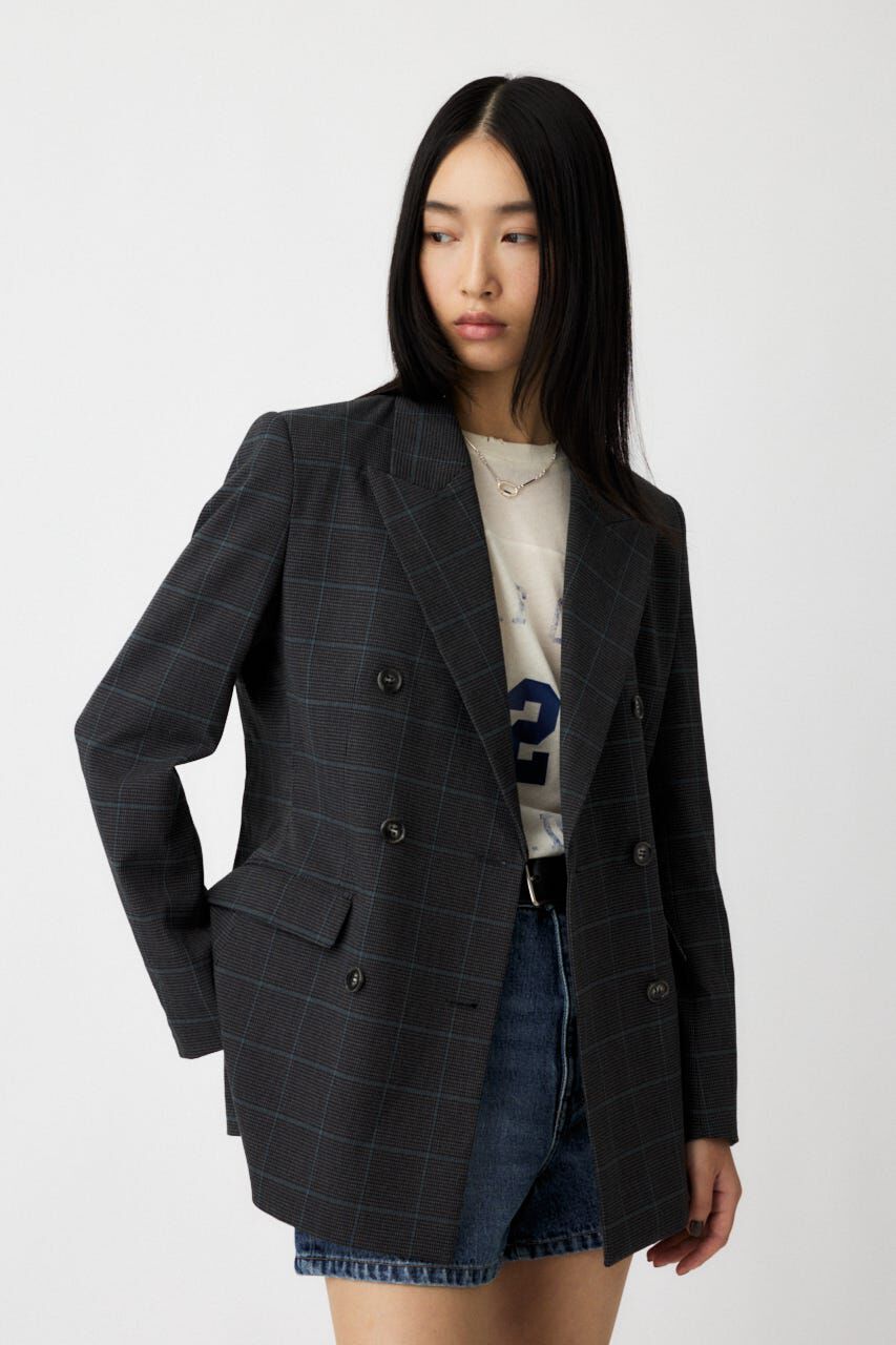 MOUSSY「PLAID FIT ジャケット」|その他|