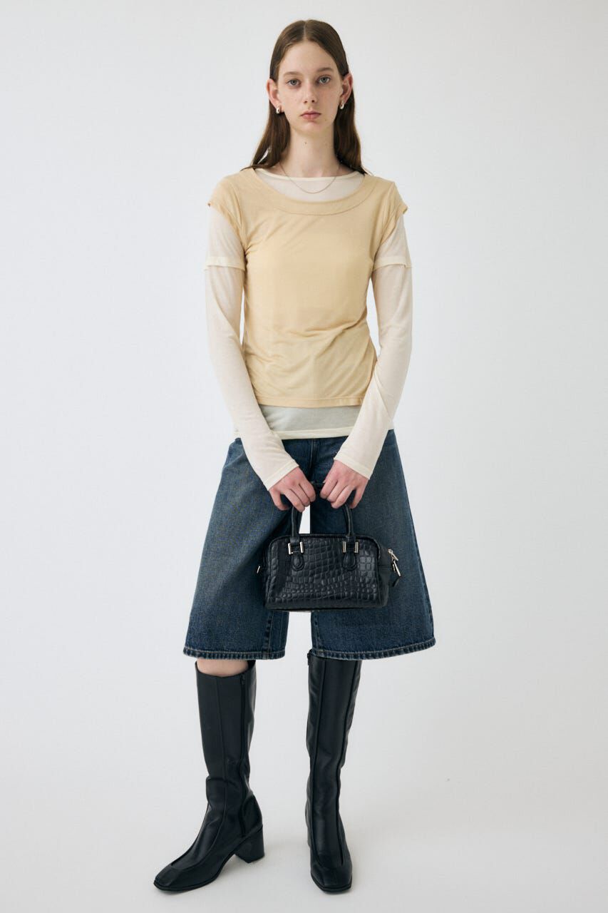 MOUSSY「SQUARE TOE ロングブーツ」|その他|