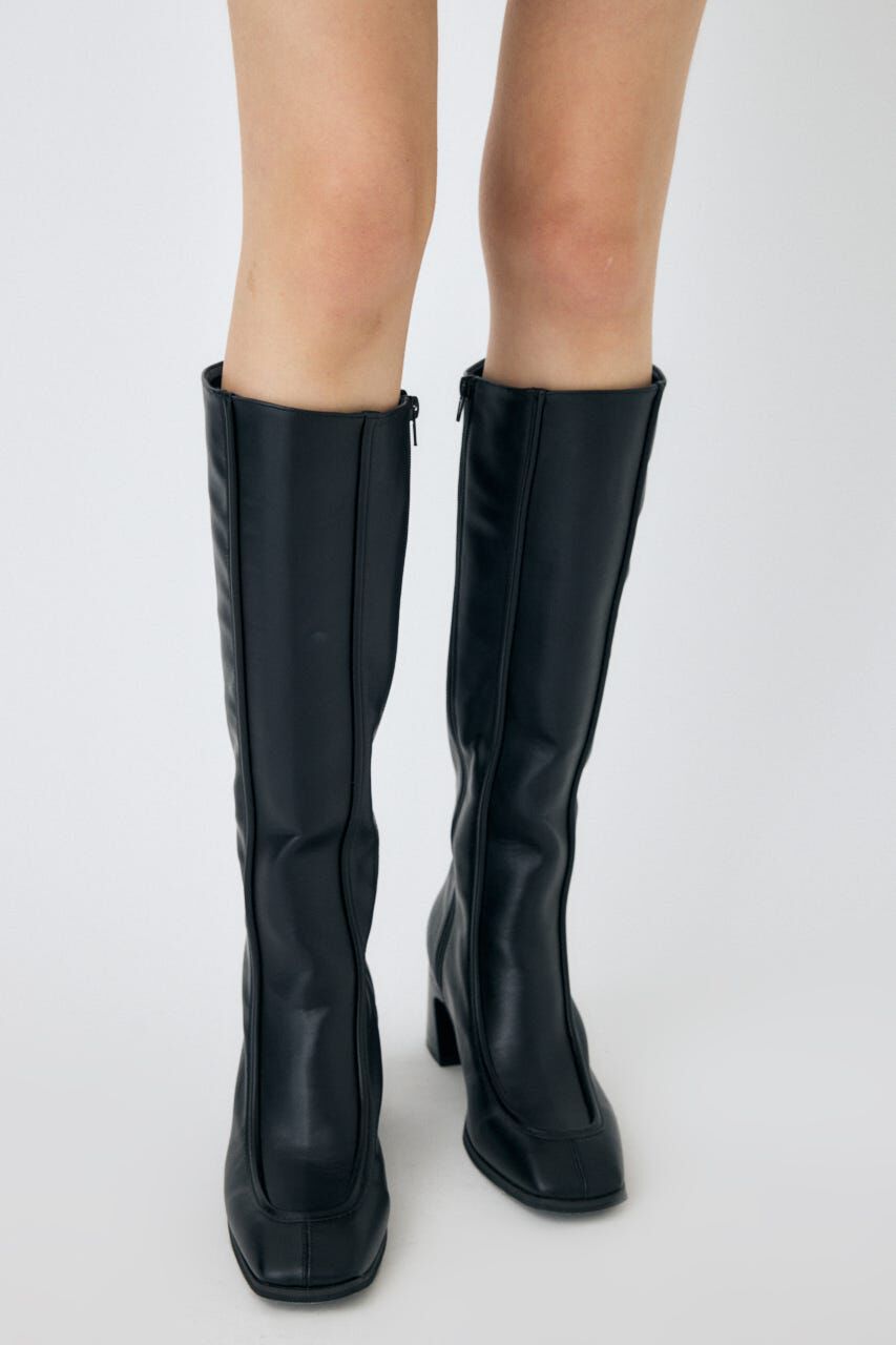 MOUSSY「SQUARE TOE ロングブーツ」|その他|
