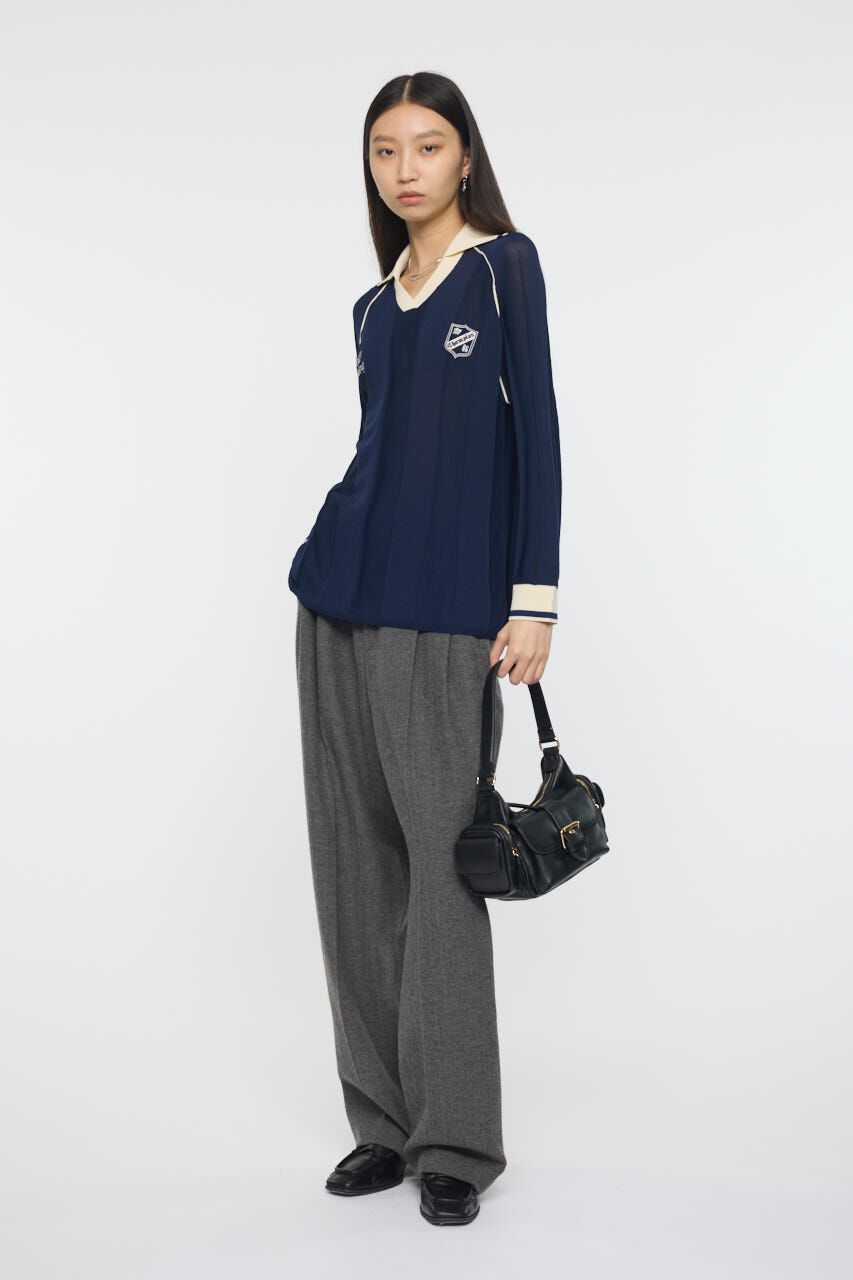 MOUSSY「KNIT GAME シャツ」|ニット・セーター|