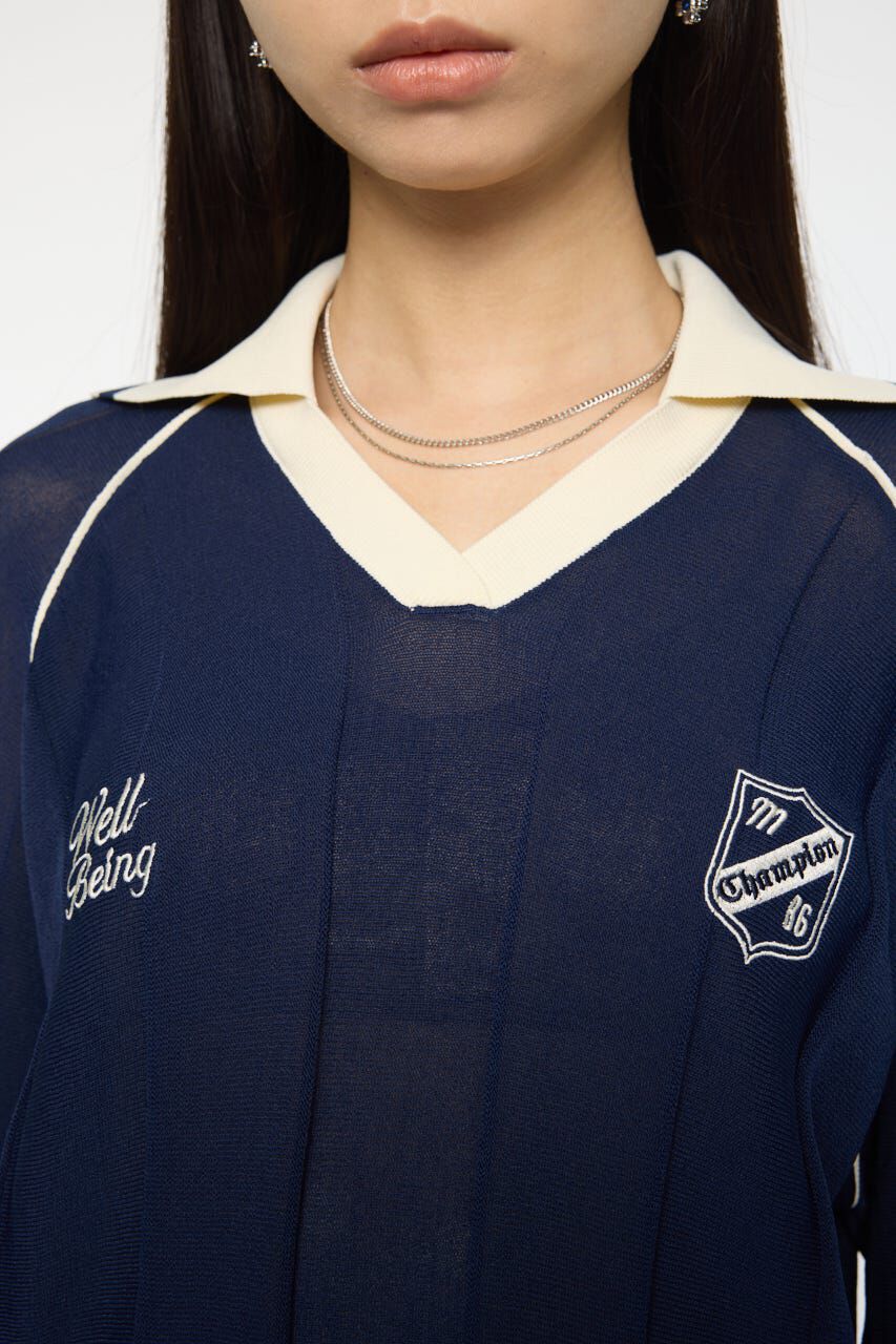 MOUSSY「KNIT GAME シャツ」|ニット・セーター|