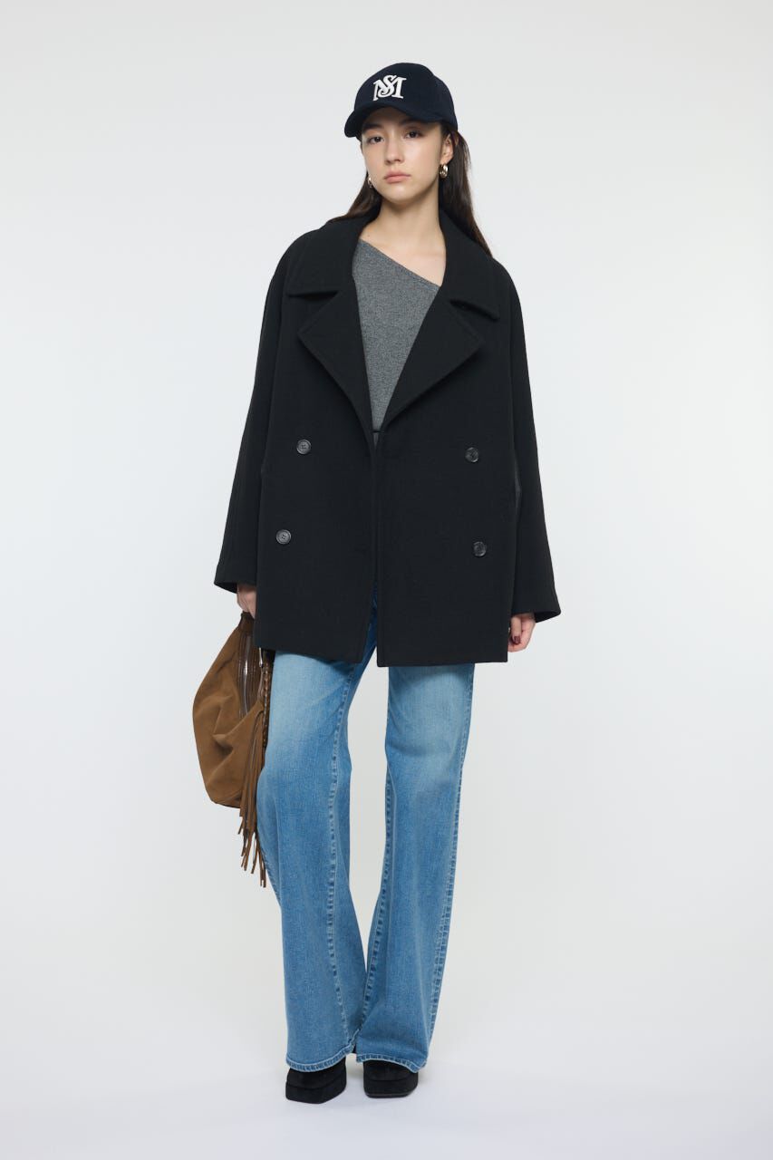 MOUSSY「DOUBLE BREASTED MID コート」|その他|