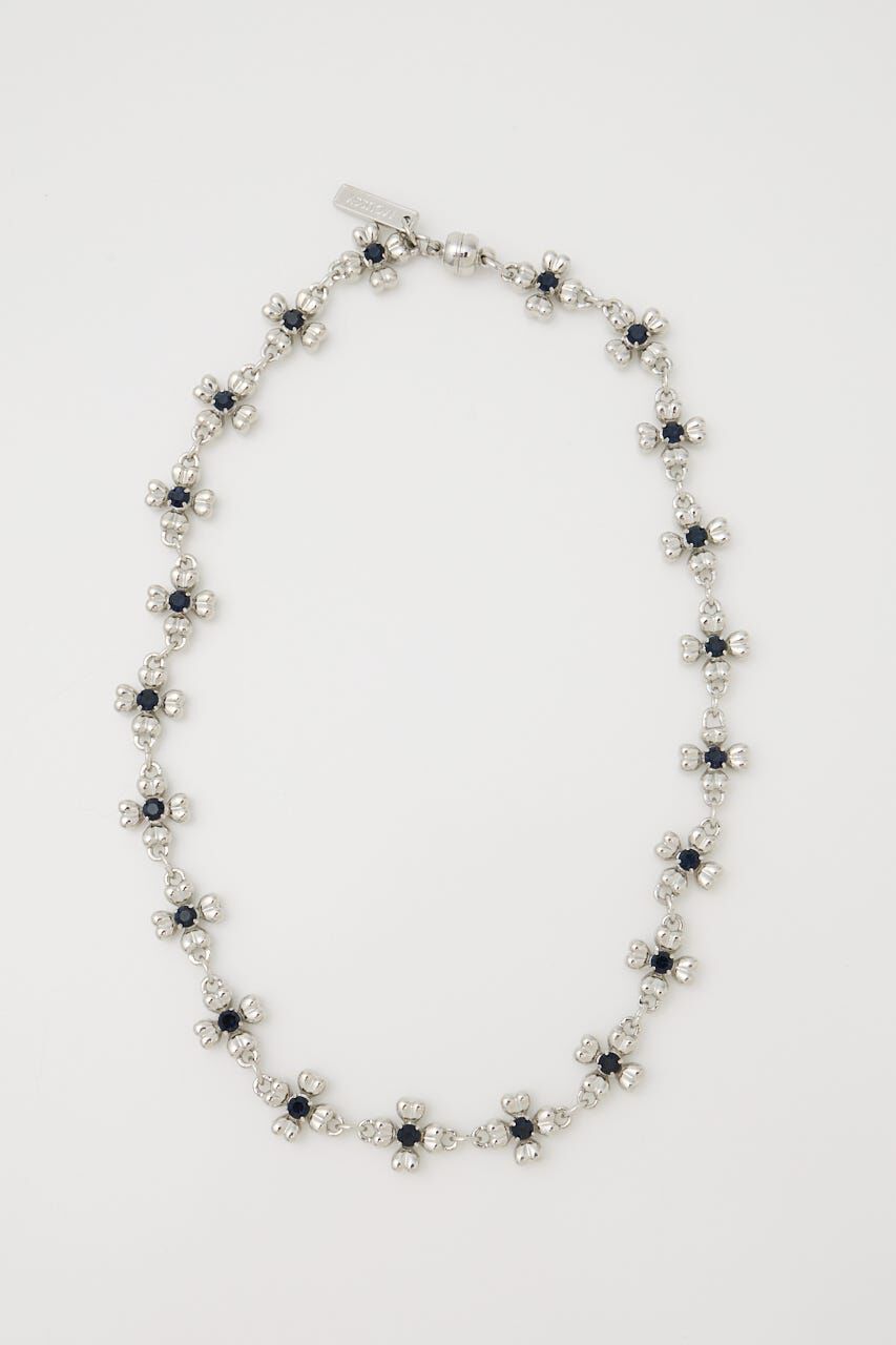 MOUSSY「FLORAL BEADS ネックレス」|ネックレス|SLV