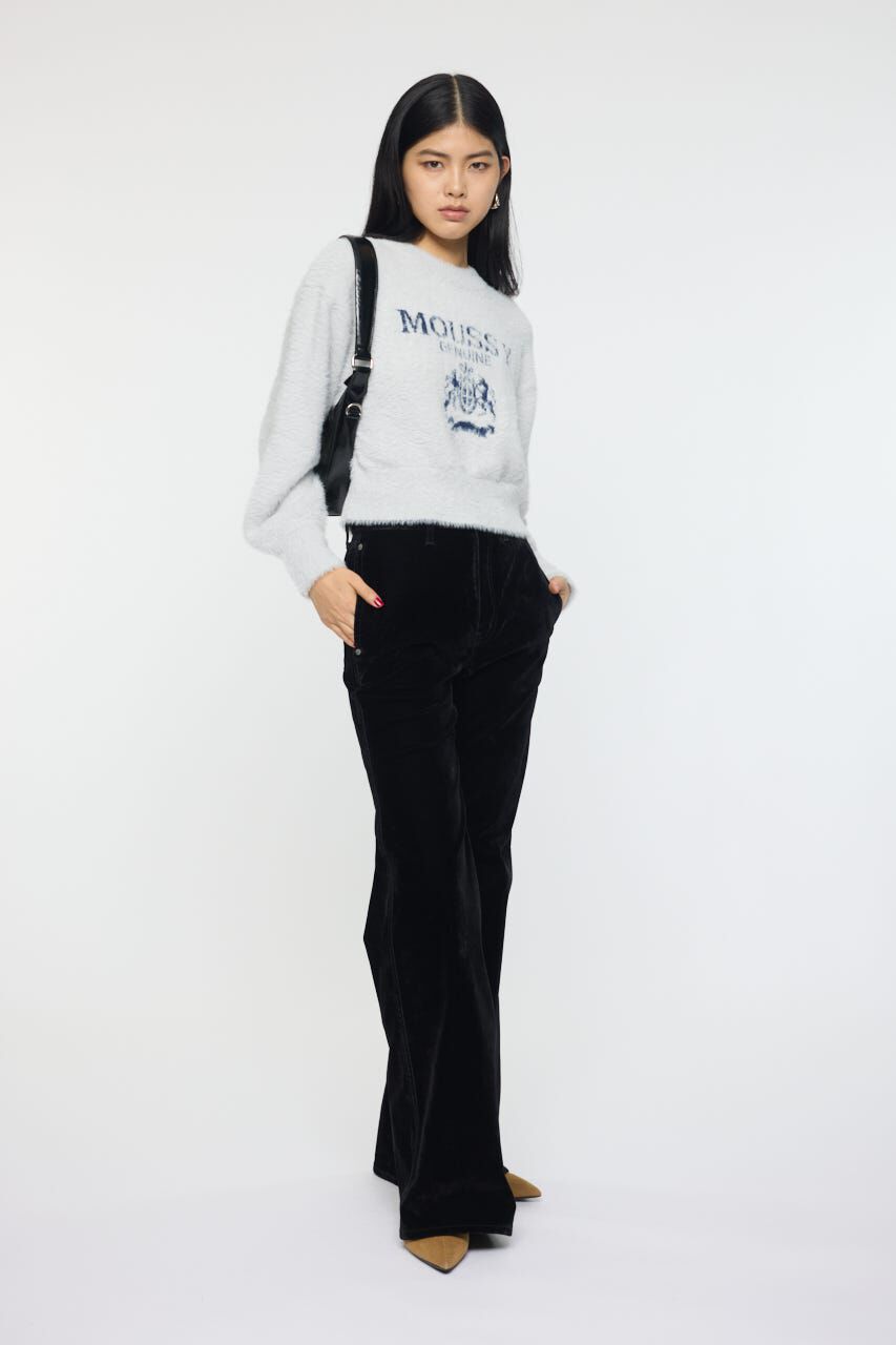 MOUSSY「FLUFFY MOUSSY KNIT トップス」|ニット・セーター|