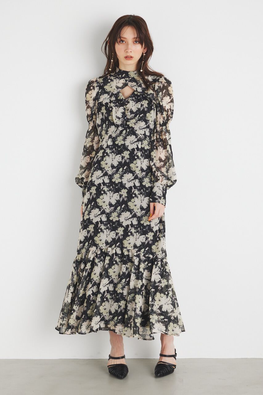 rienda「H/WレイヤードカットマーメイドOP」|ワンピース|