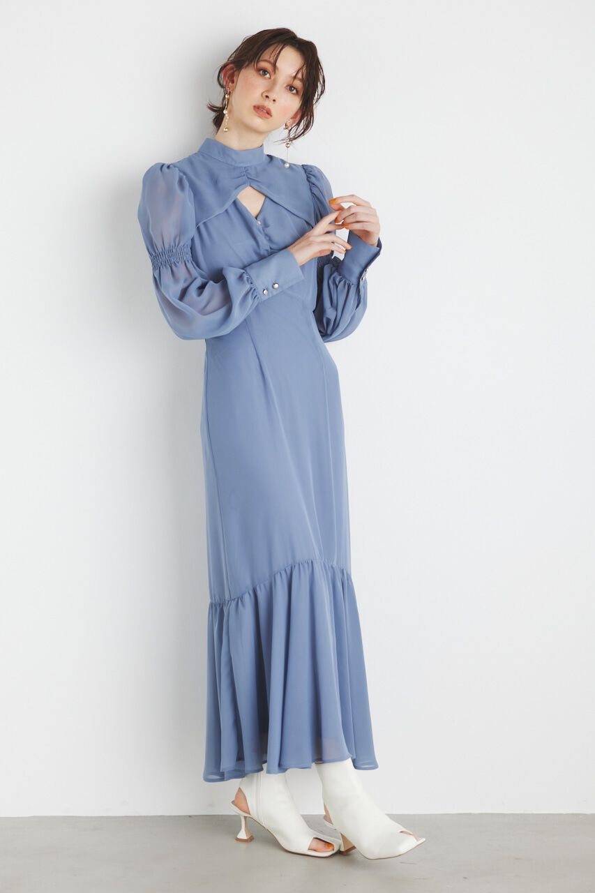 rienda「H/WレイヤードカットマーメイドOP」|ワンピース|